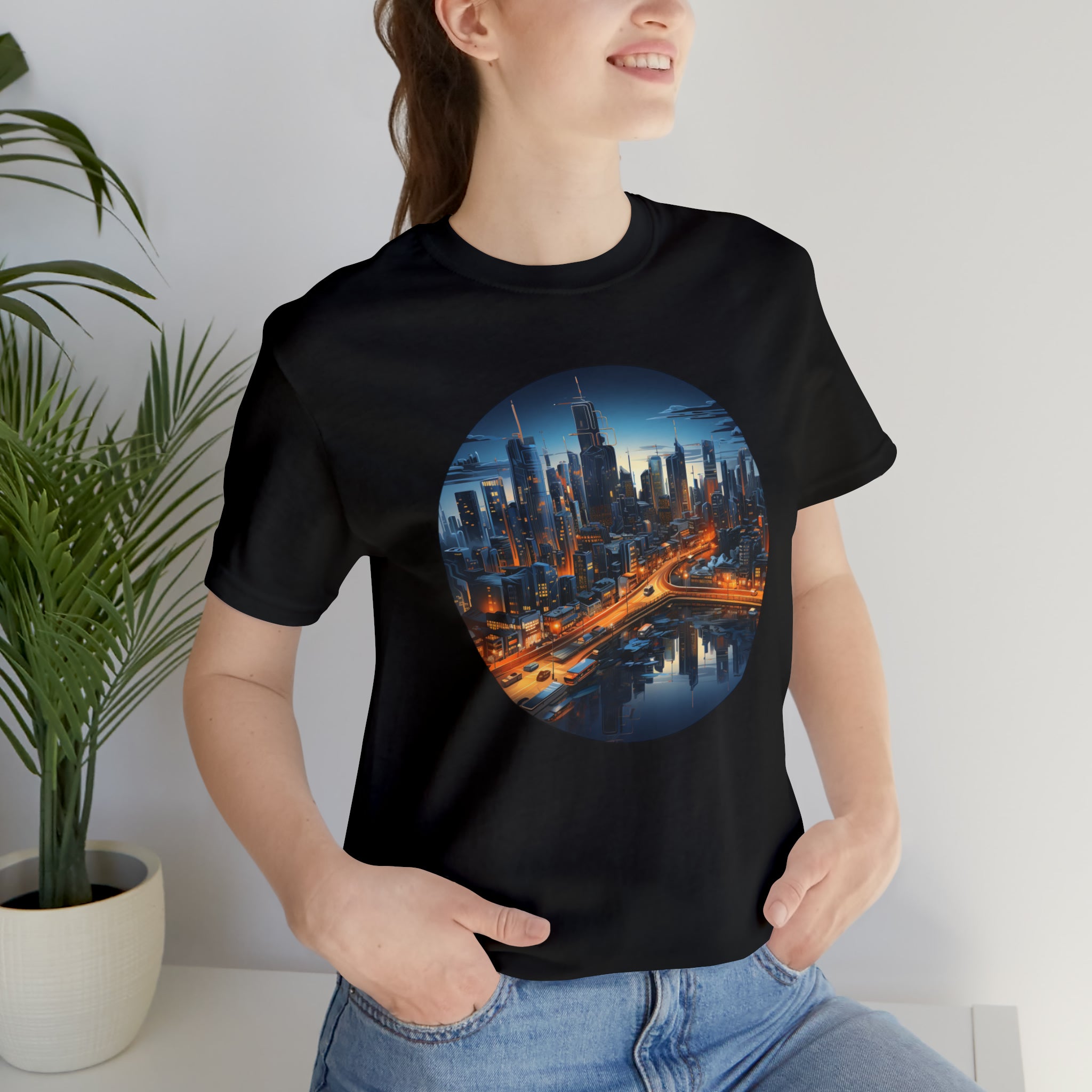 Unisex Jersey Short Sleeve Tee - Isometric Designs 06