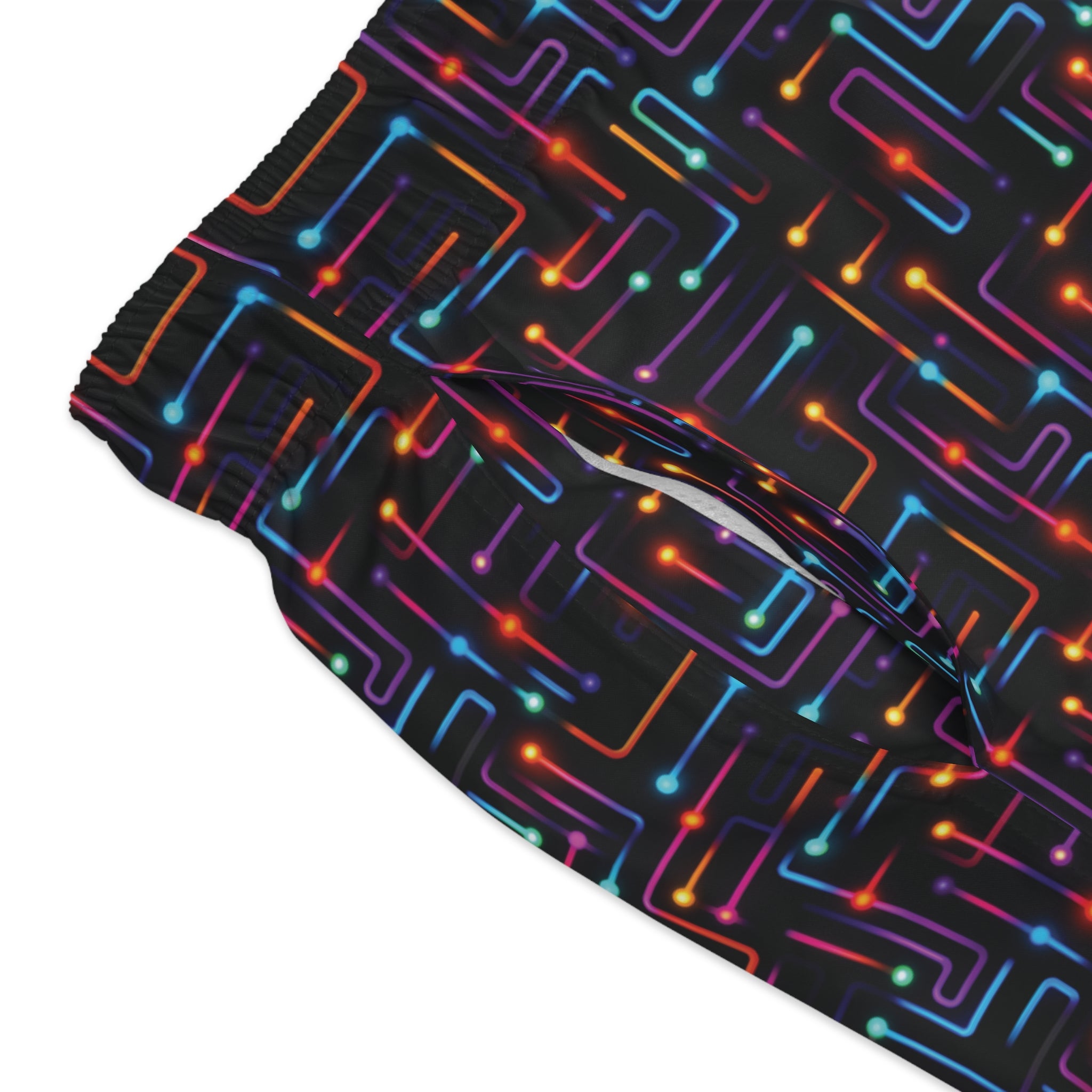 Swim Trunks (AOP) - Seamless Neon Designs 04
