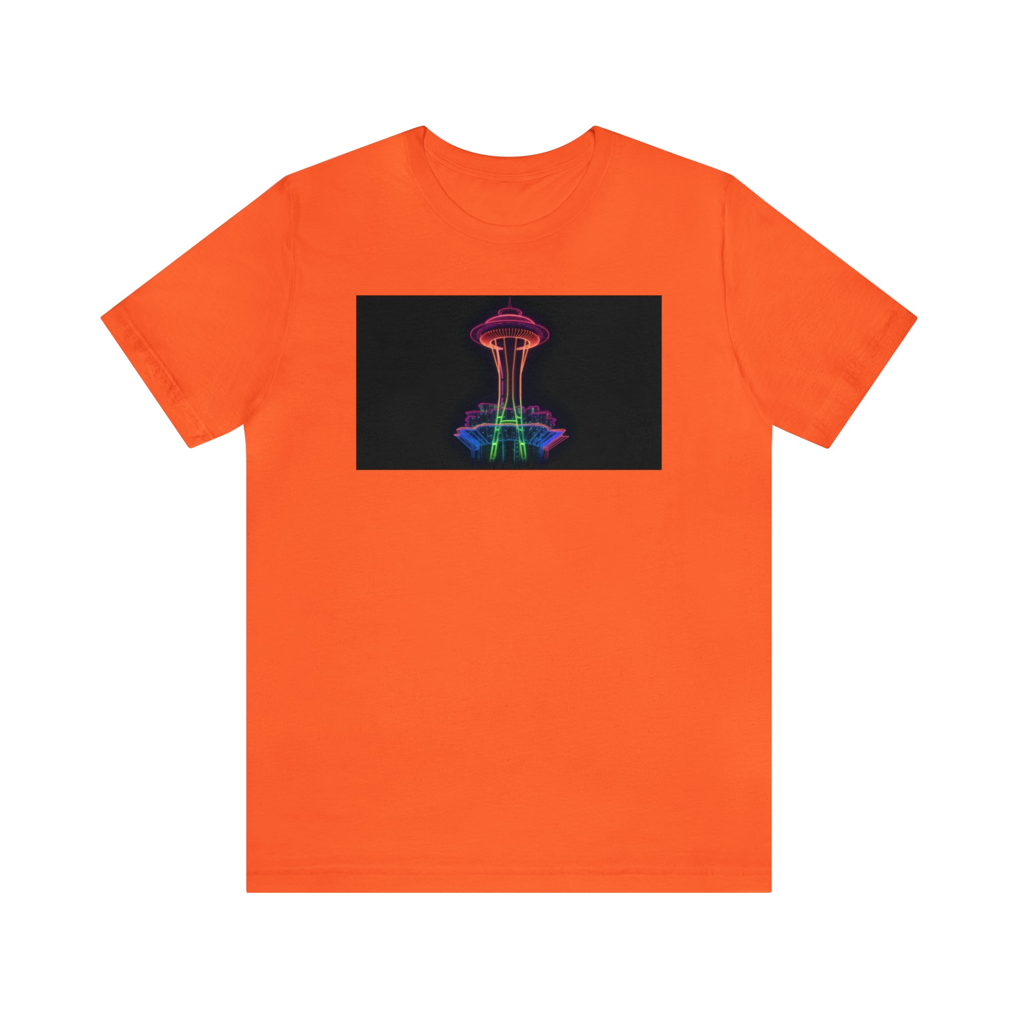 Unisex Jersey Short Sleeve Tee - Space Needle, Seattle, USA