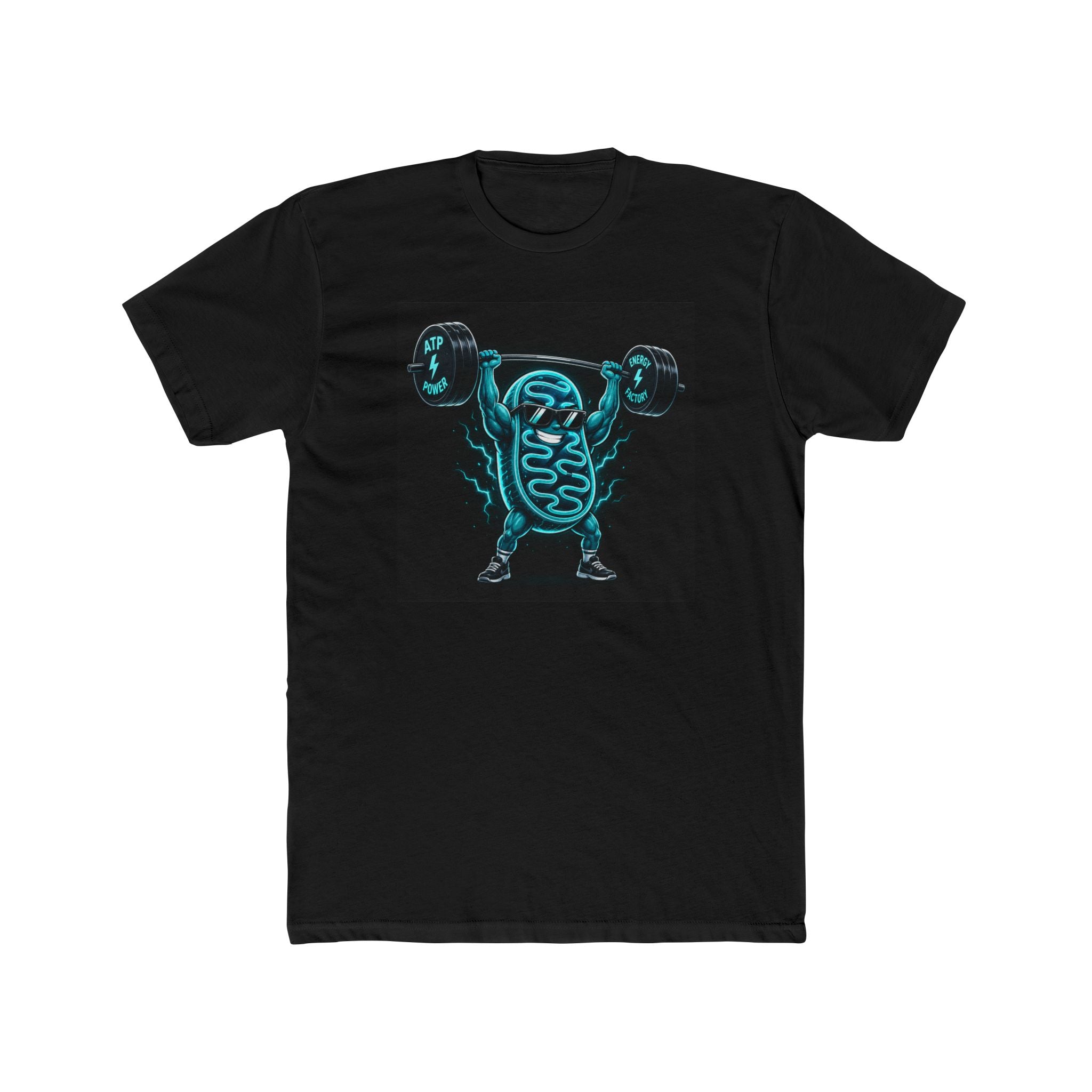 Men's Cotton Crew Tee - Science Collection - Mitochondria