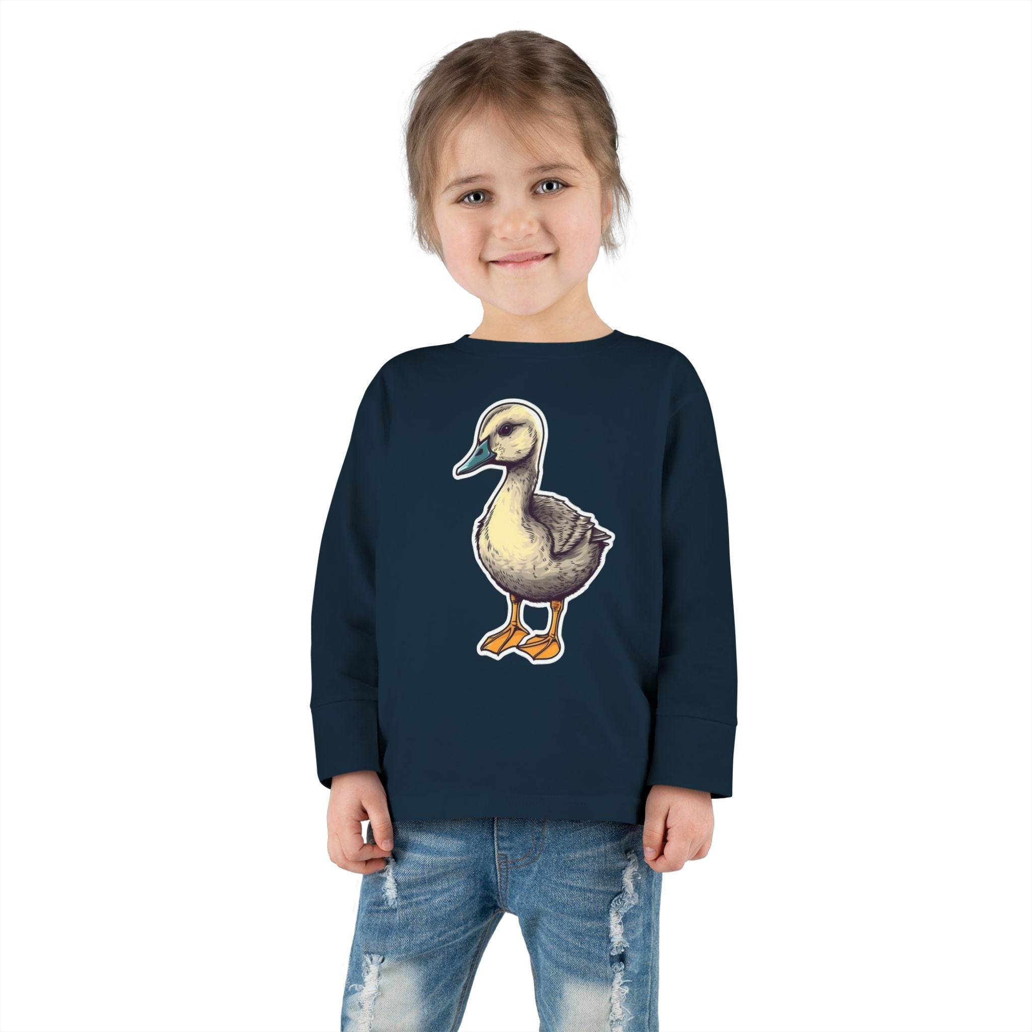 Toddler Long Sleeve Tee - Goose Gosling