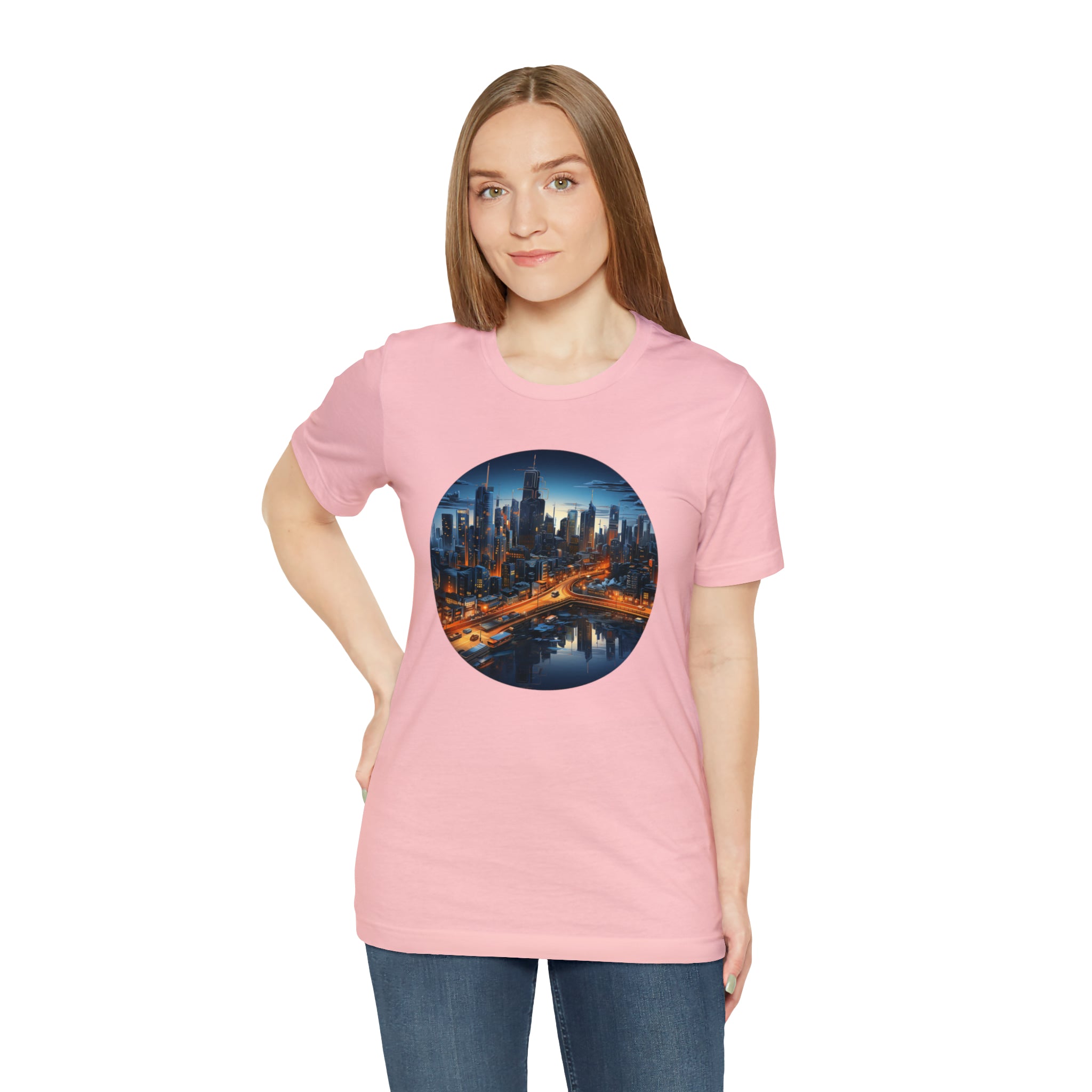 Unisex Jersey Short Sleeve Tee - Isometric Designs 06