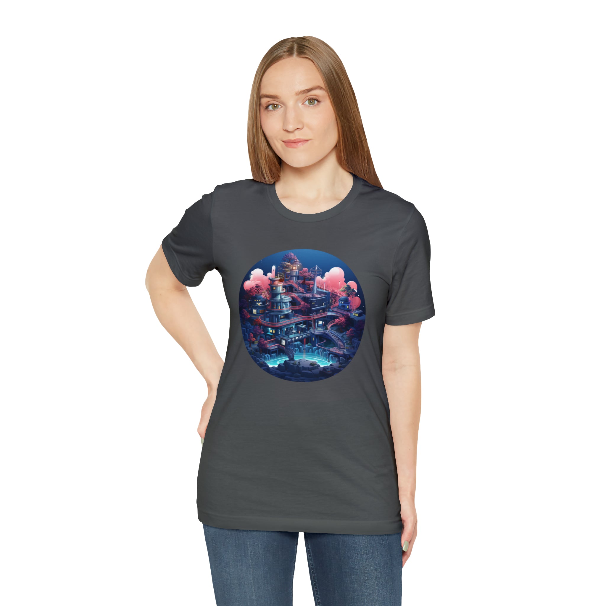 Unisex Jersey Short Sleeve Tee - Isometric Designs 03