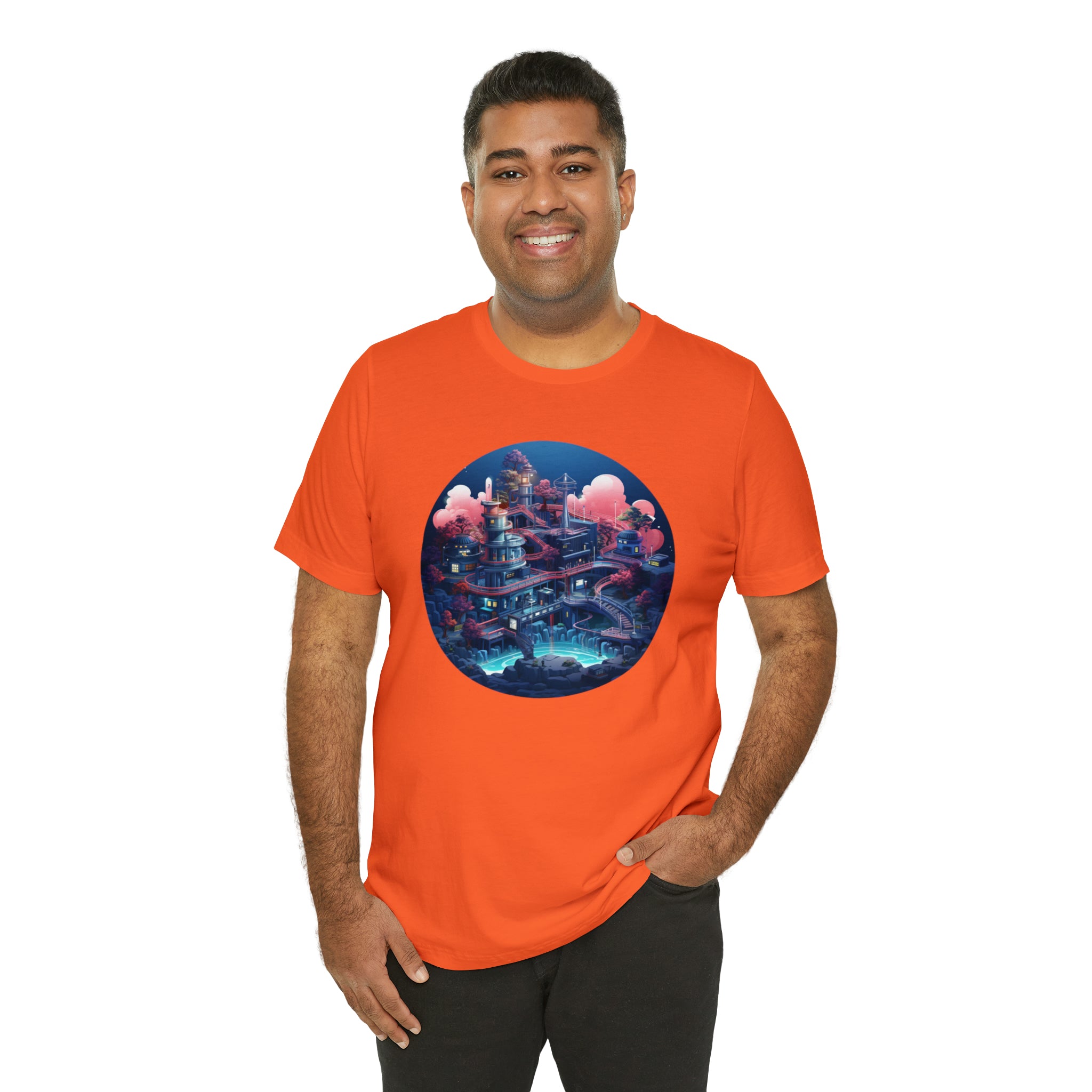 Unisex Jersey Short Sleeve Tee - Isometric Designs 03