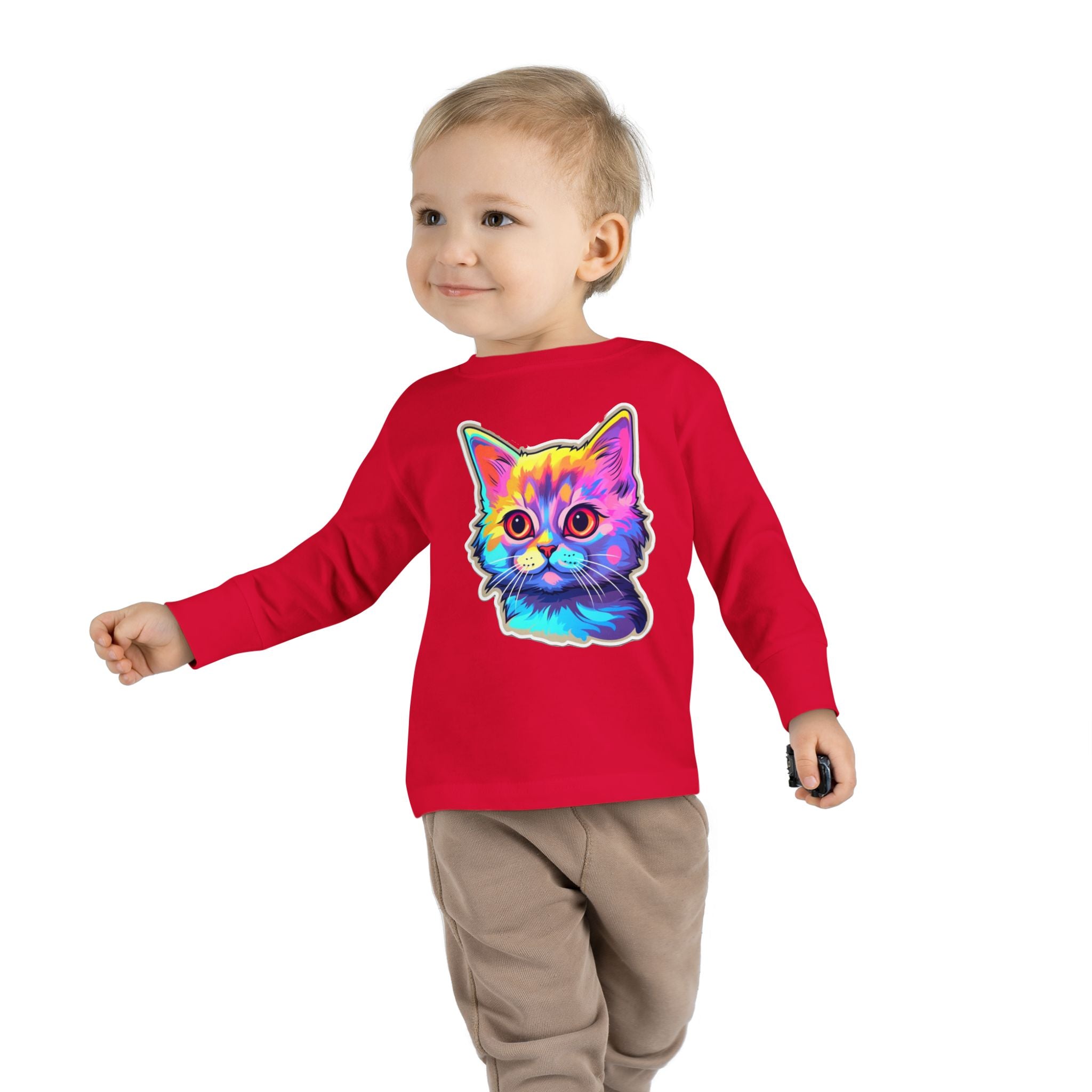 Toddler Long Sleeve Tee - Kittens 03