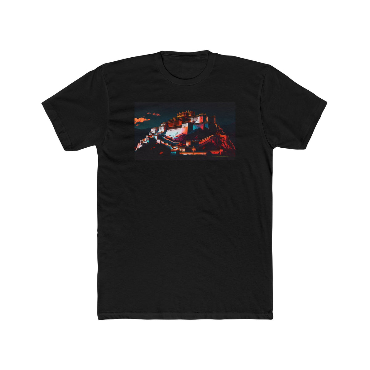 Men's Cotton Crew Tee - Elsewhere collection - Potala Palace