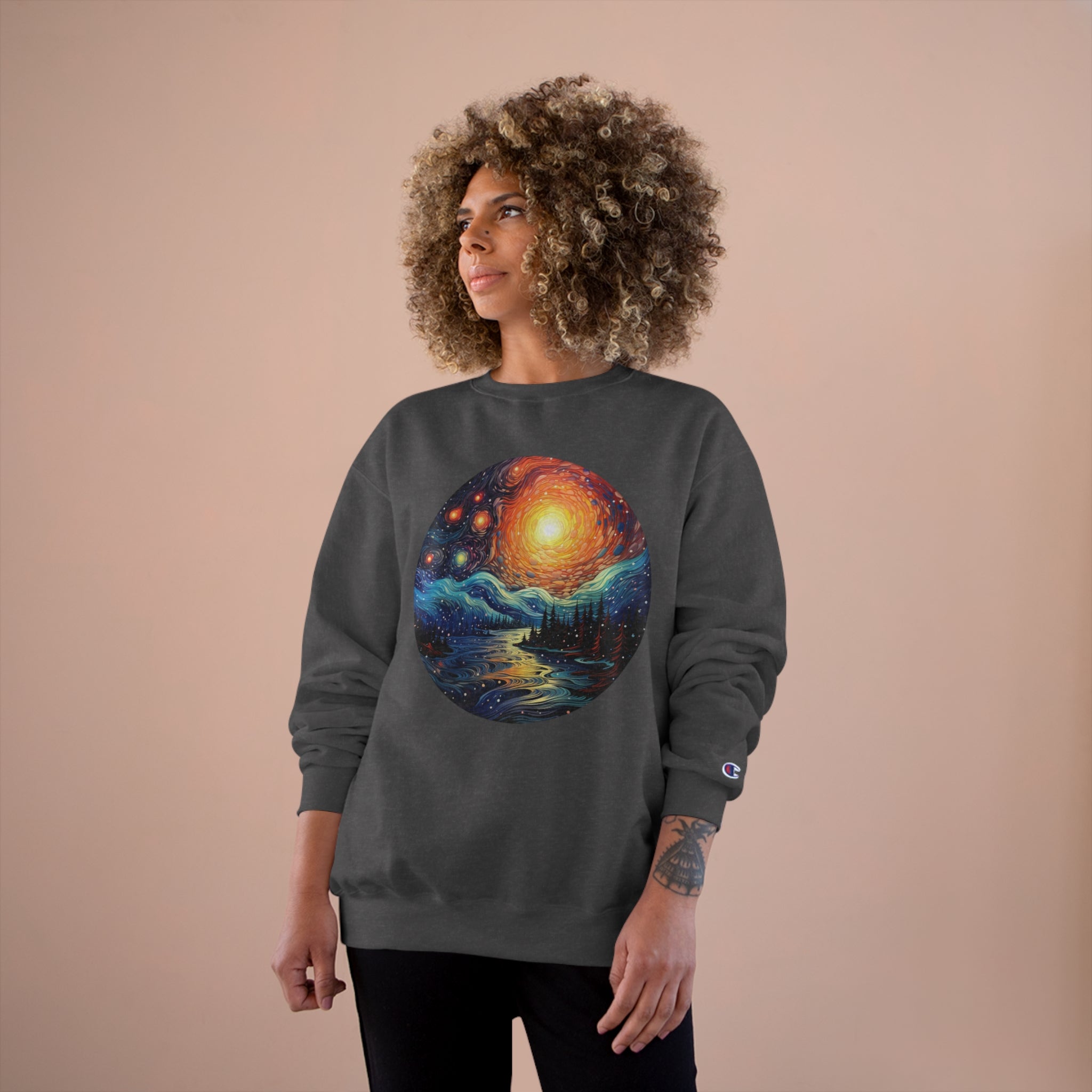 Champion Sweatshirt - Abstract Designs 02