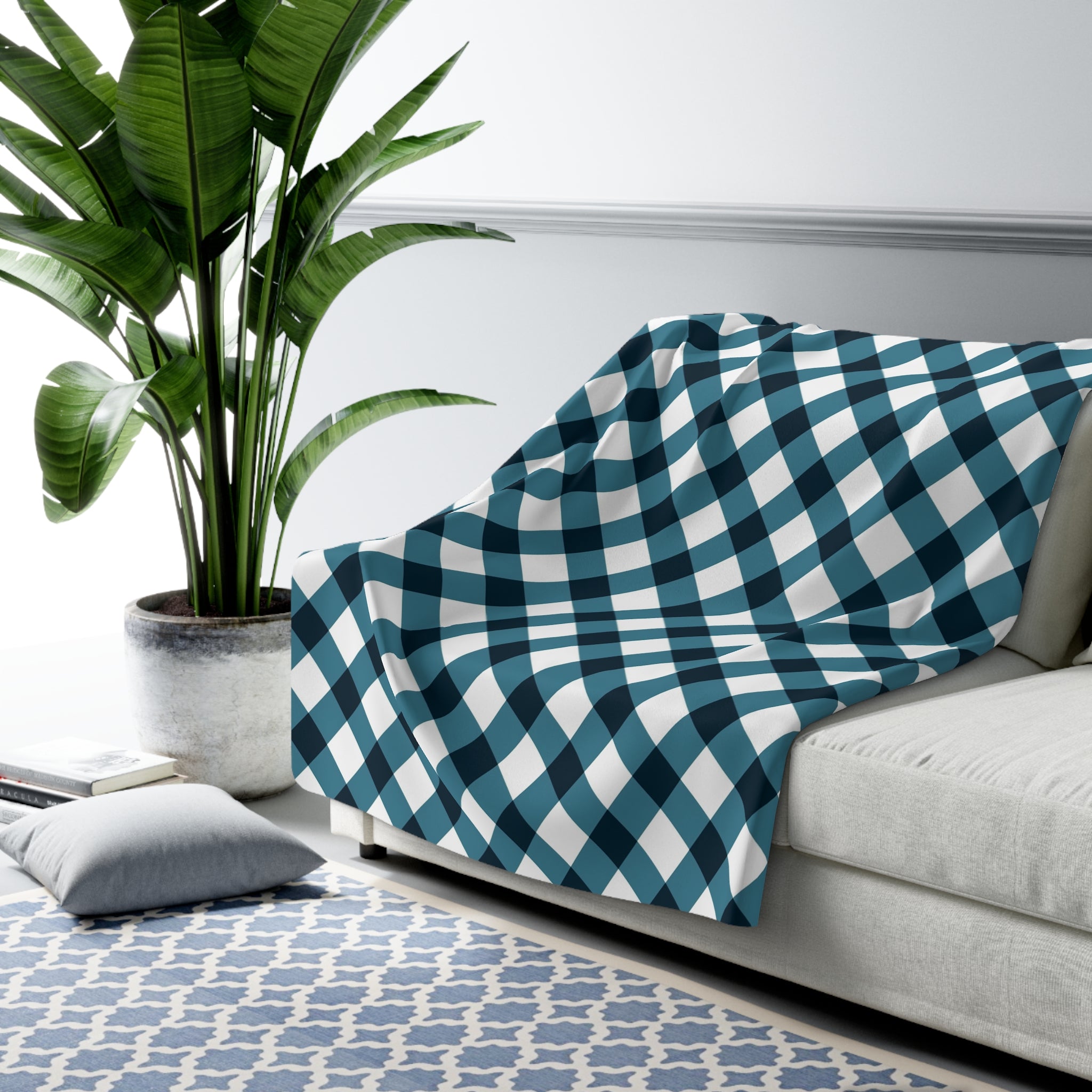 Sherpa Fleece Blanket (AOP) - Seamless Designs 30