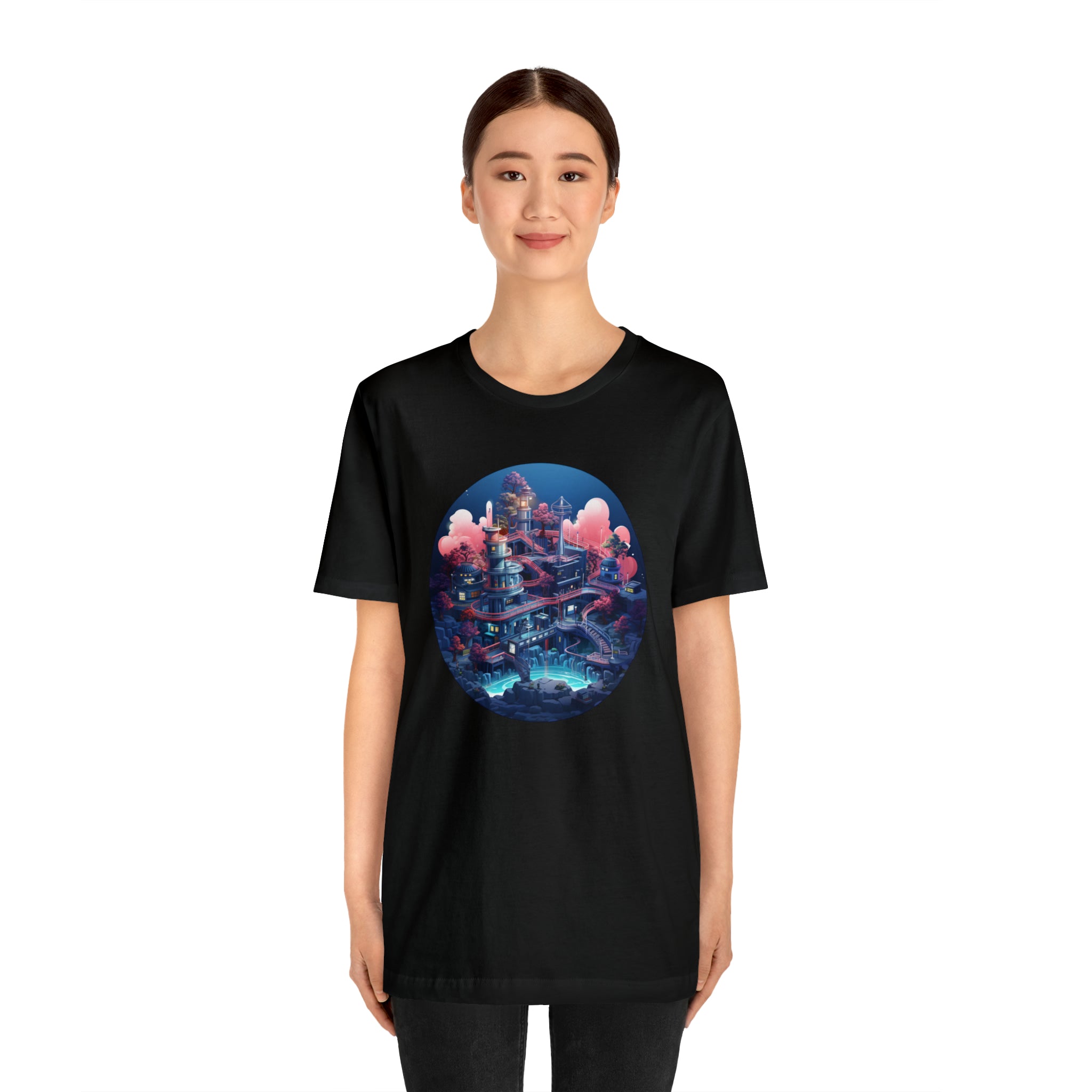 Unisex Jersey Short Sleeve Tee - Isometric Designs 03