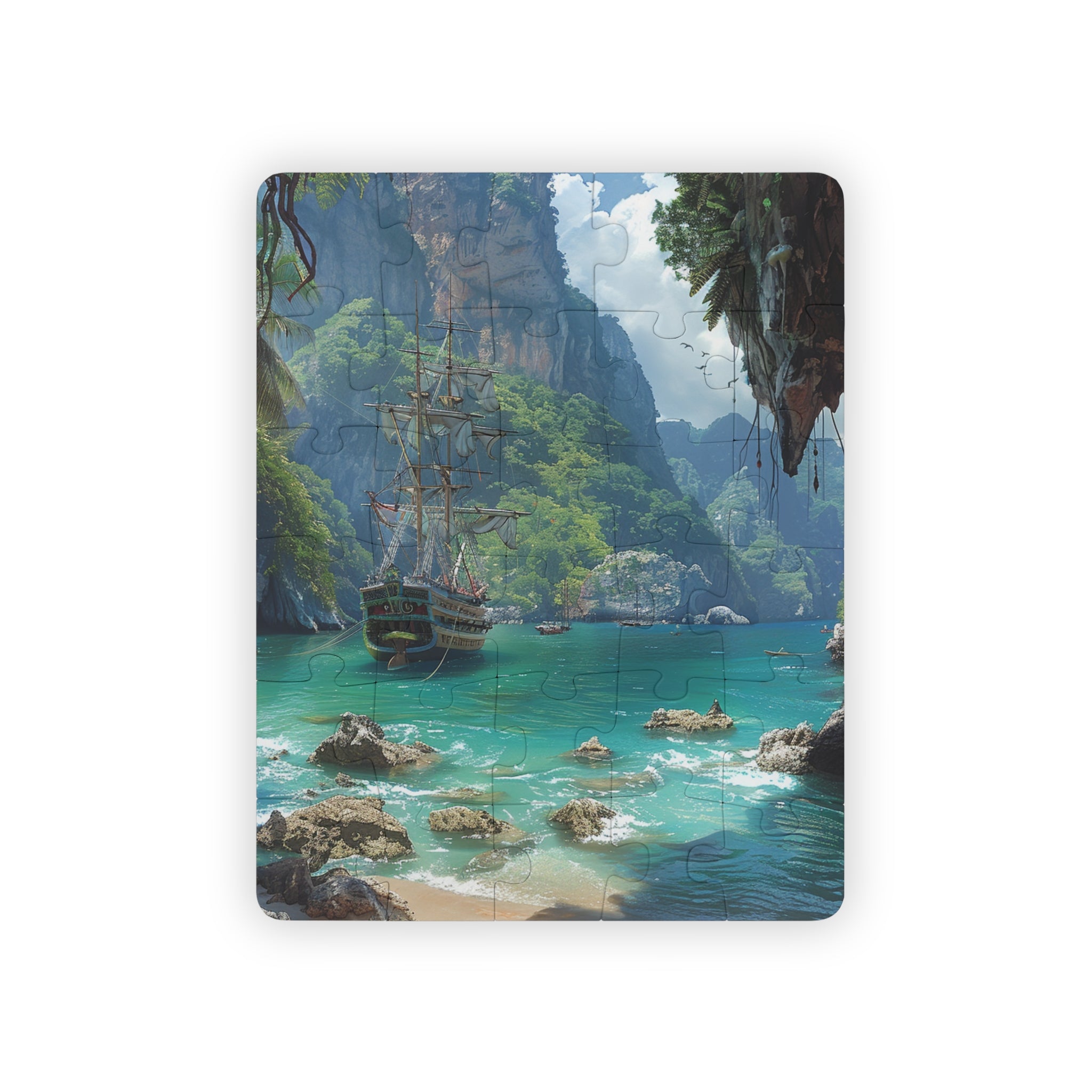 Kids' Puzzle, 30-Piece - Pirate Ship