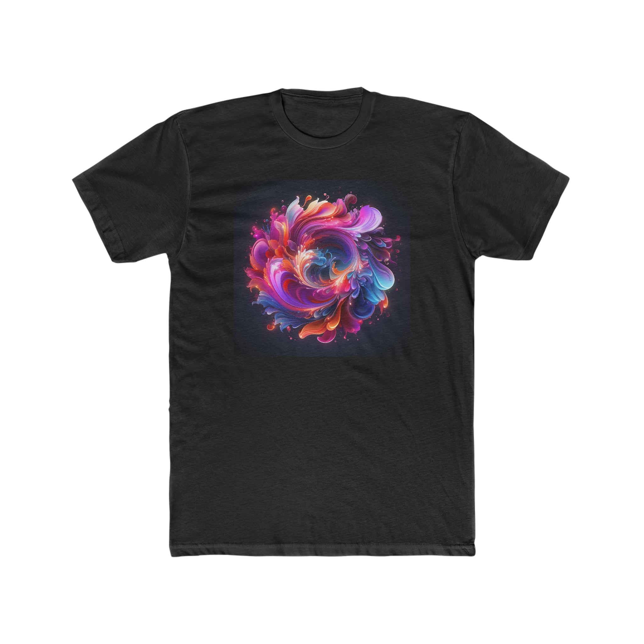 Men's Cotton Crew Tee - Vector Art Design 35