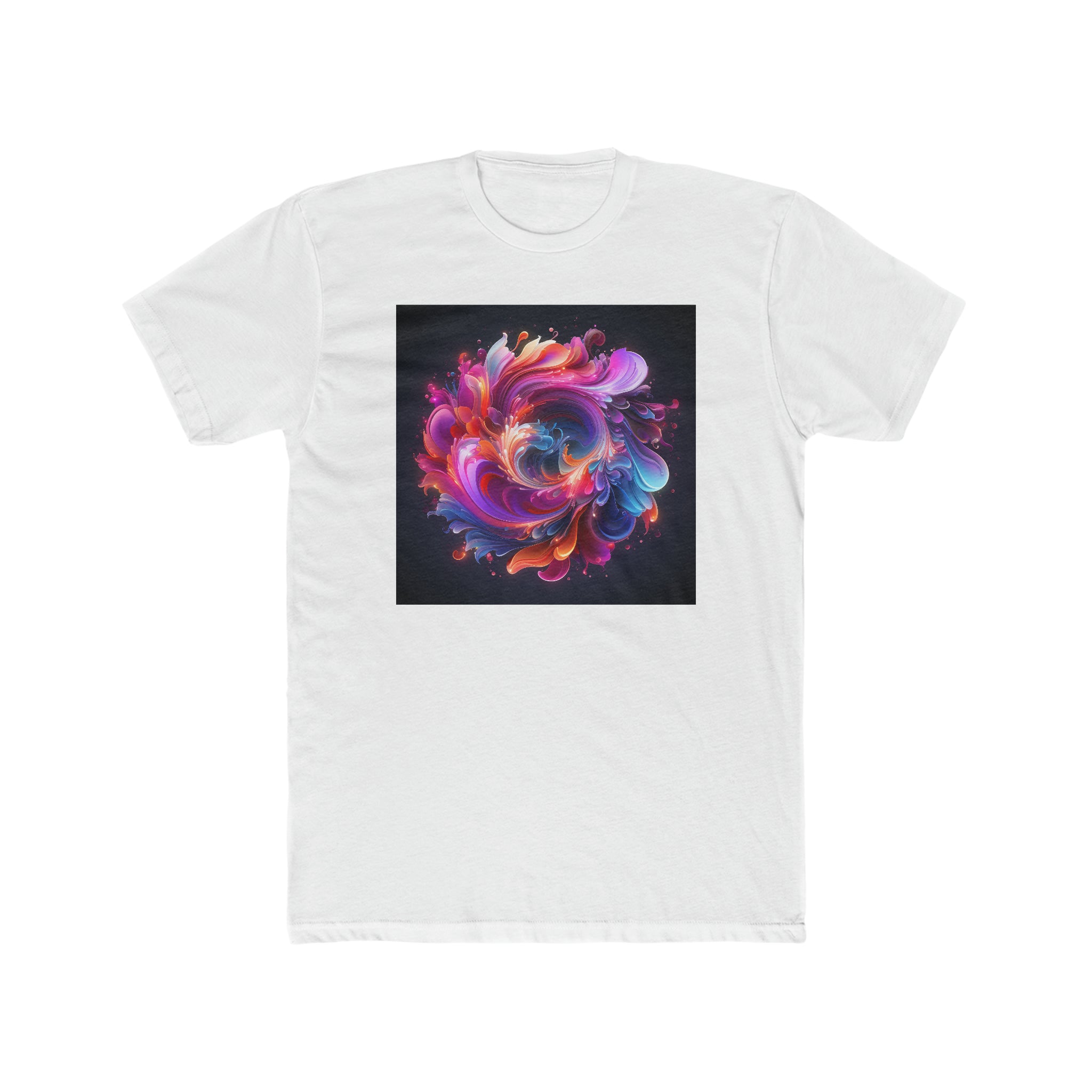 Men's Cotton Crew Tee - Vector Art Design 35