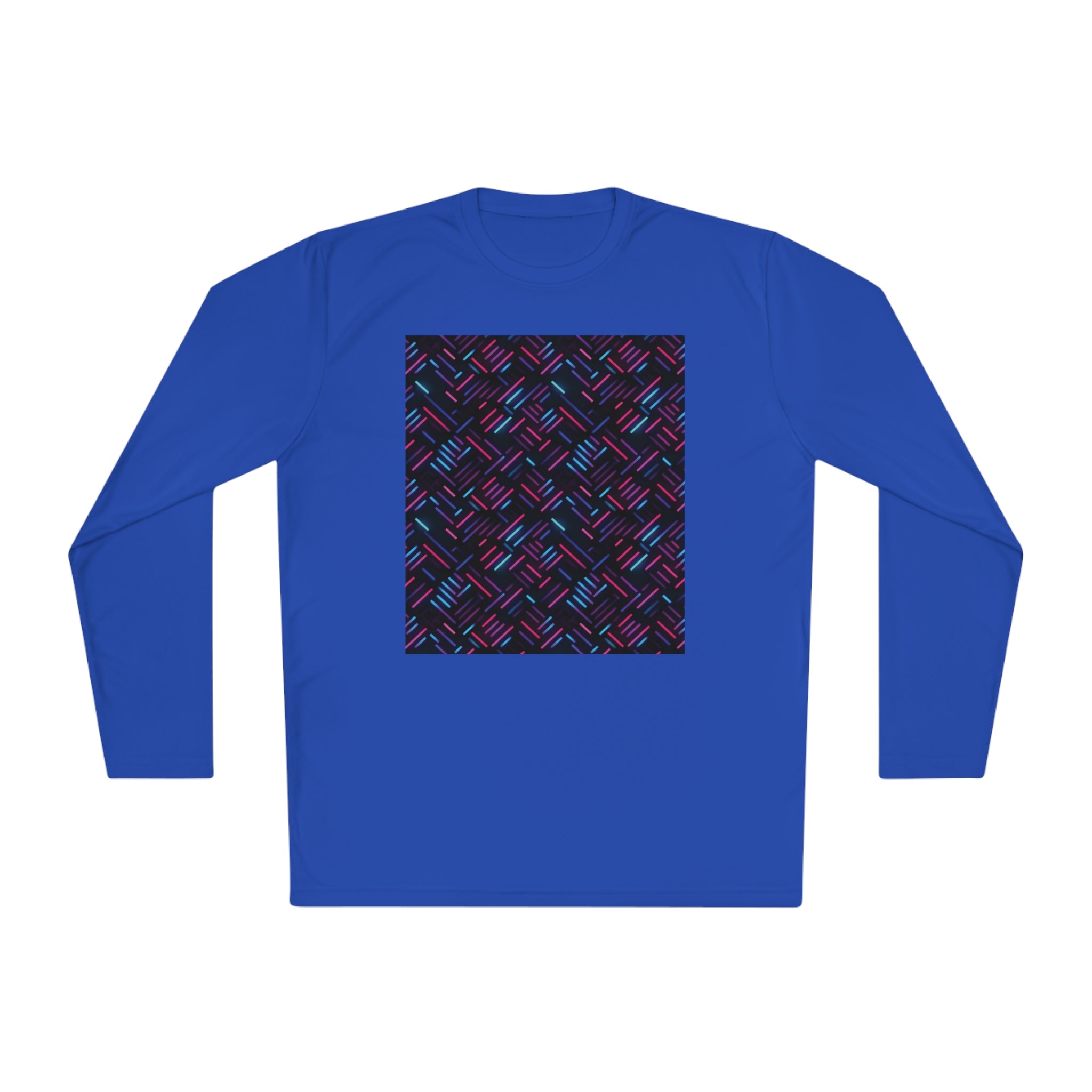 Unisex Lightweight Long Sleeve Tee (AOP) - Abstract Designs 03