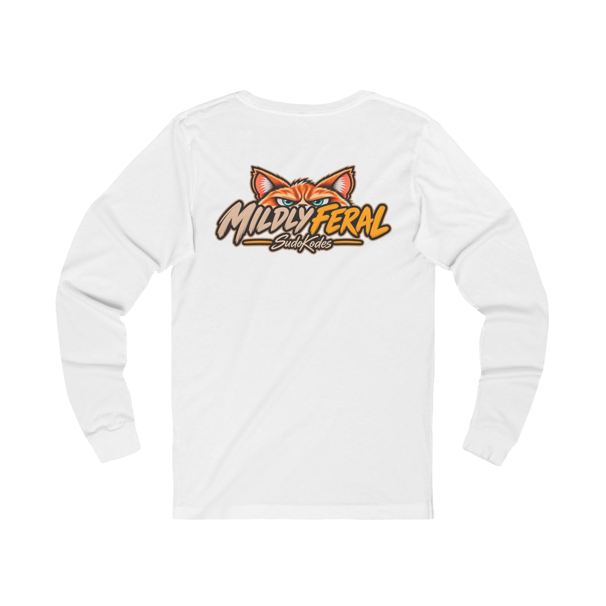 Grill now Grumble later - Mildly Feral - Unisex Long Sleeve Tee