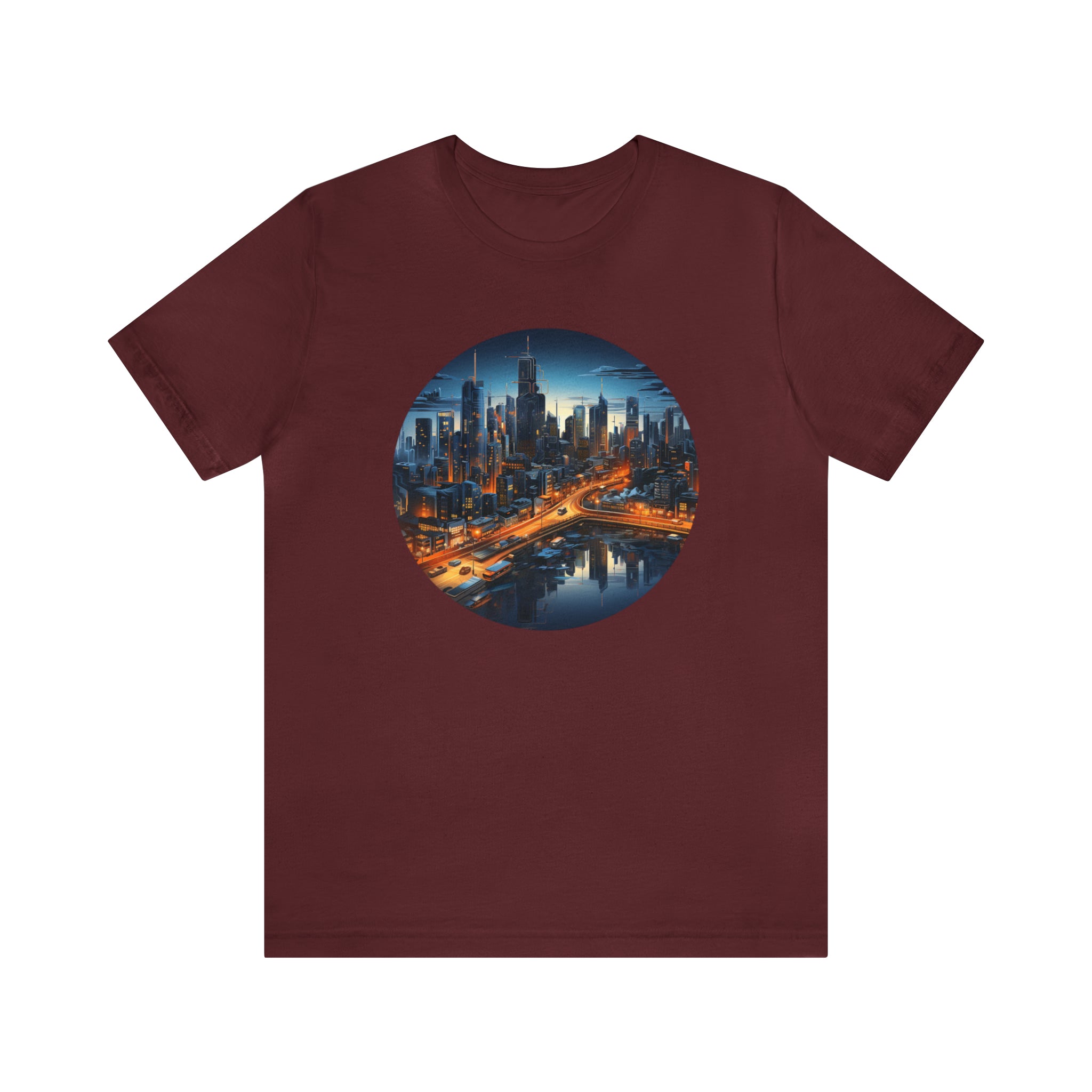 Unisex Jersey Short Sleeve Tee - Isometric Designs 06