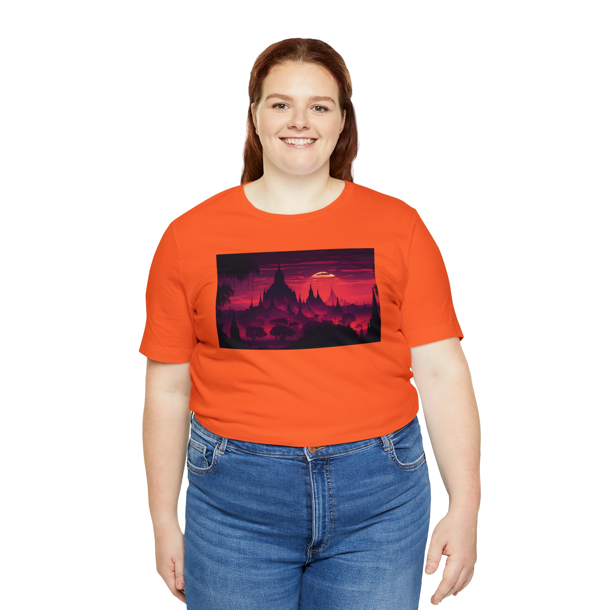 Unisex Jersey Short Sleeve Tee - Bagan, Myanmar