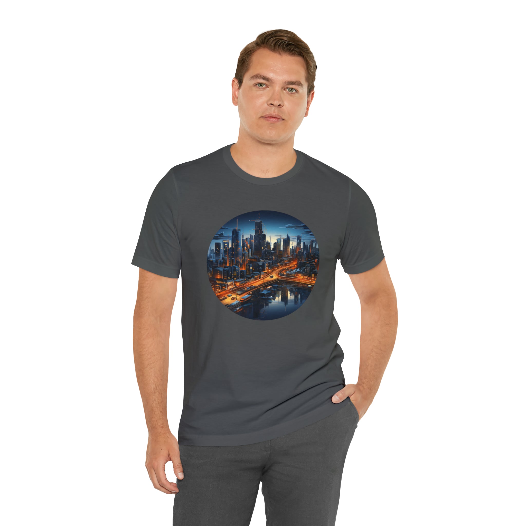 Unisex Jersey Short Sleeve Tee - Isometric Designs 06