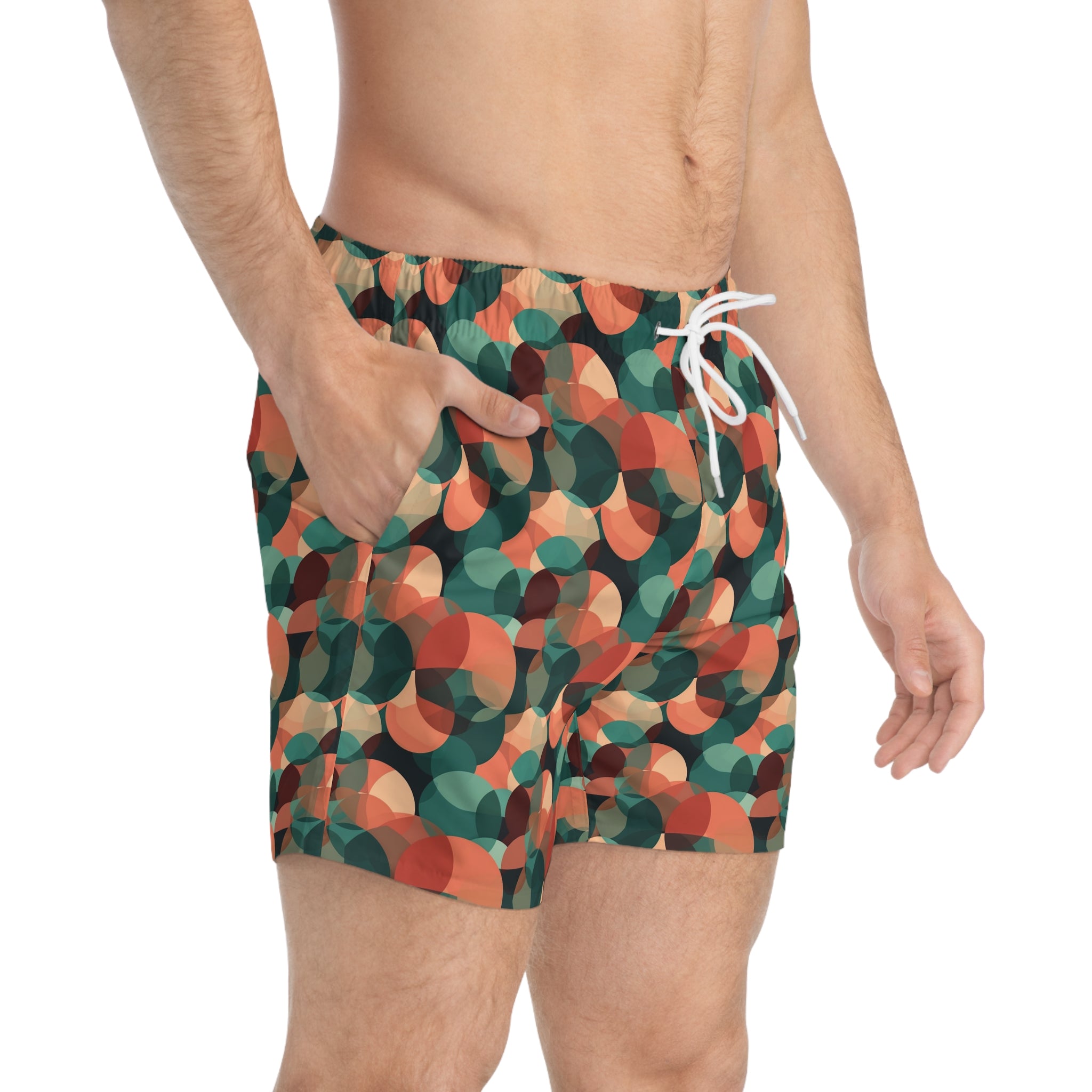 Swim Trunks (AOP) - Seamless Abstract Designs 02