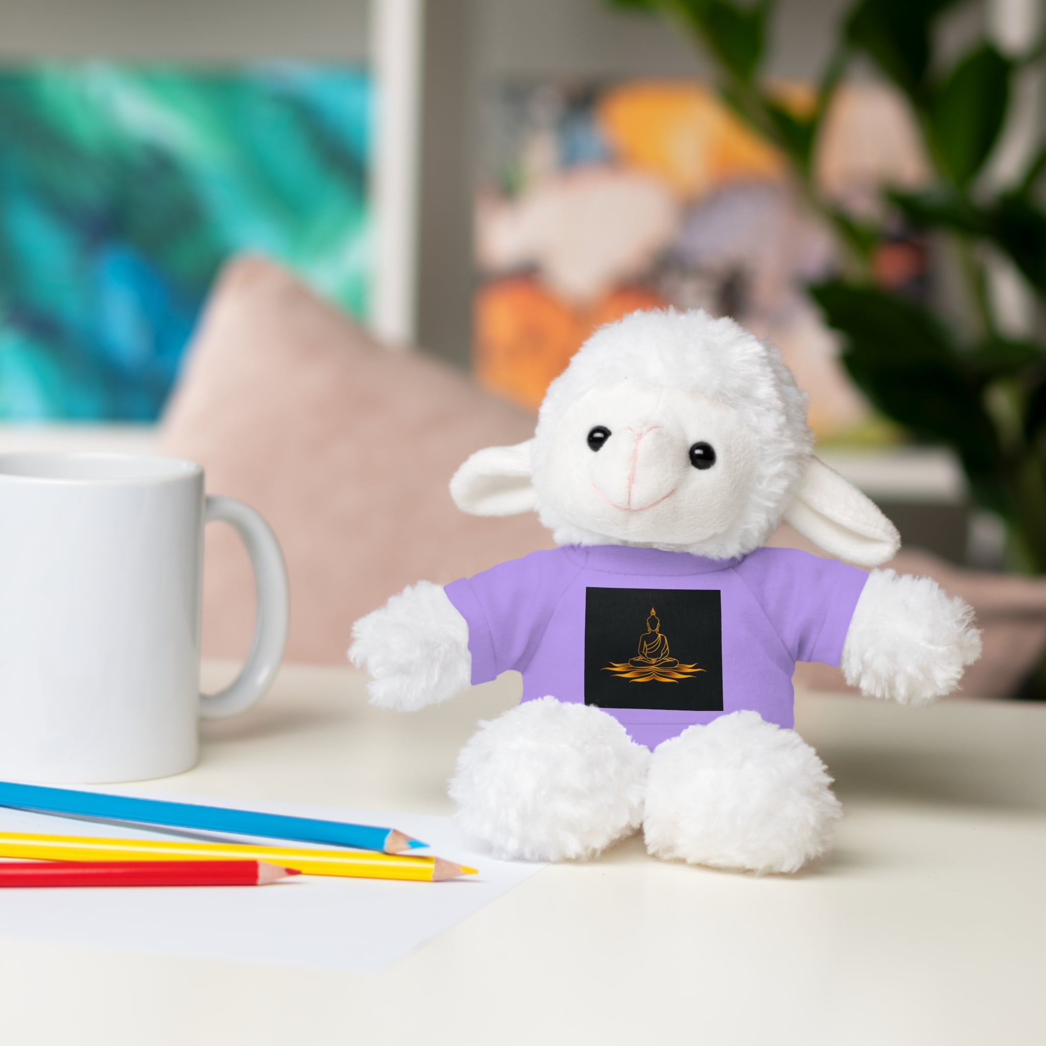Plush Animal Gift - Meditation Tee