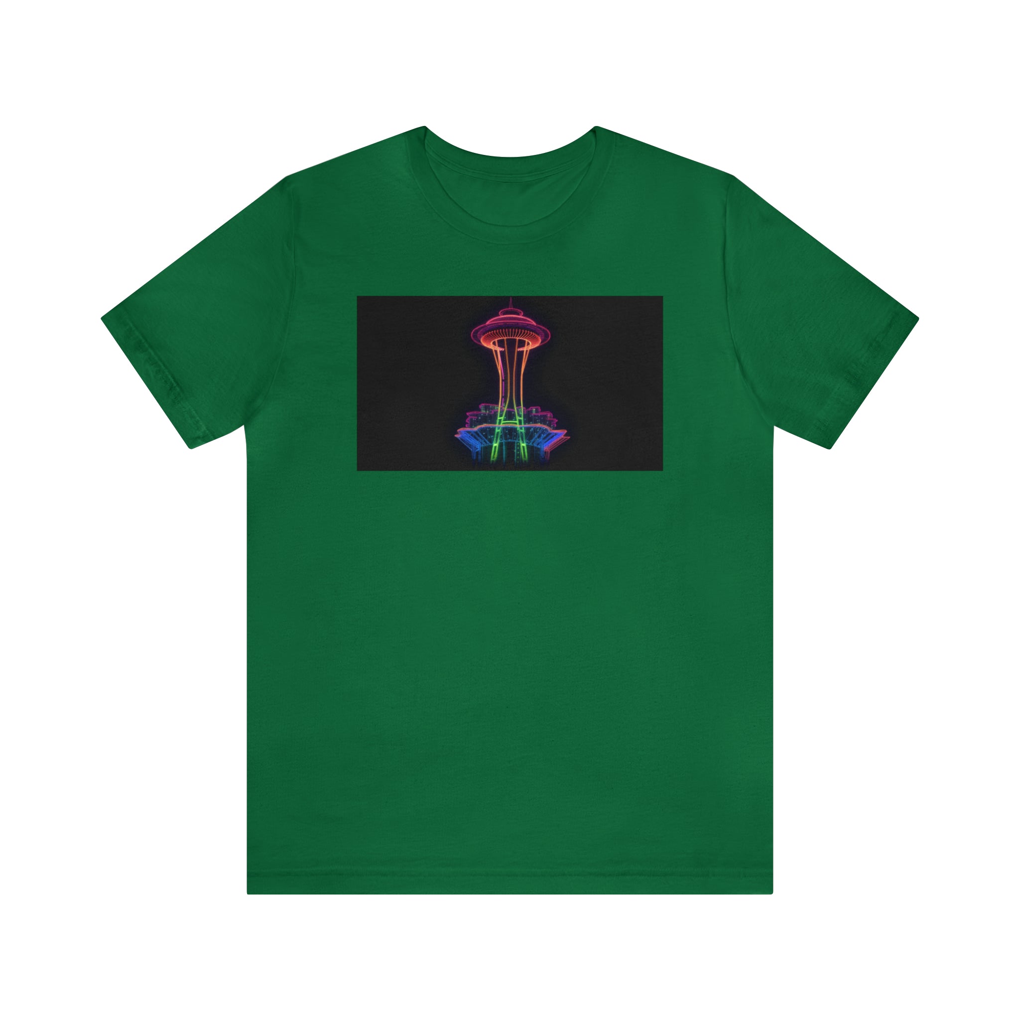 Unisex Jersey Short Sleeve Tee - Space Needle, Seattle, USA