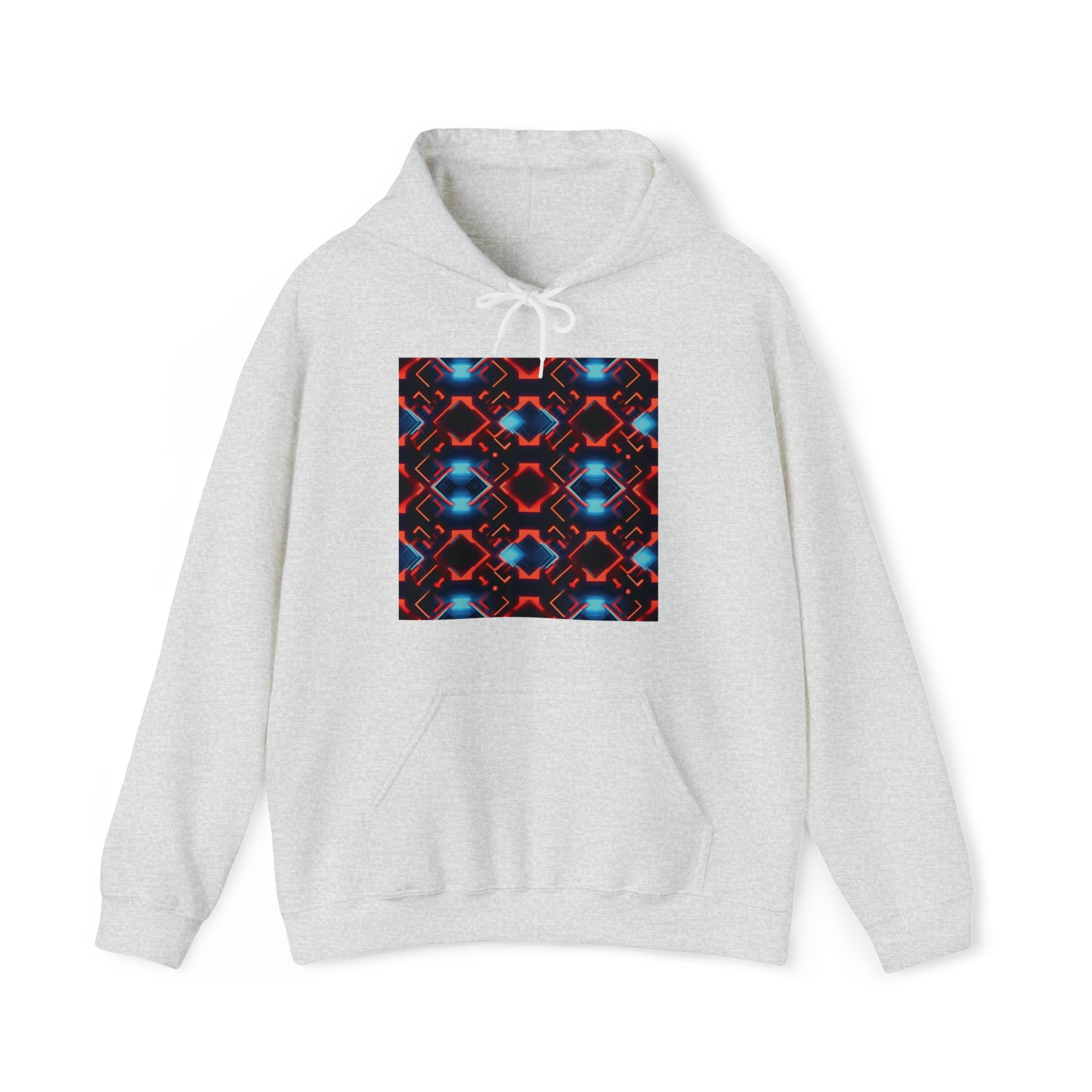 Unisex Heavy Blend™ Hooded Sweatshirt - Abstract Neon Designs 07