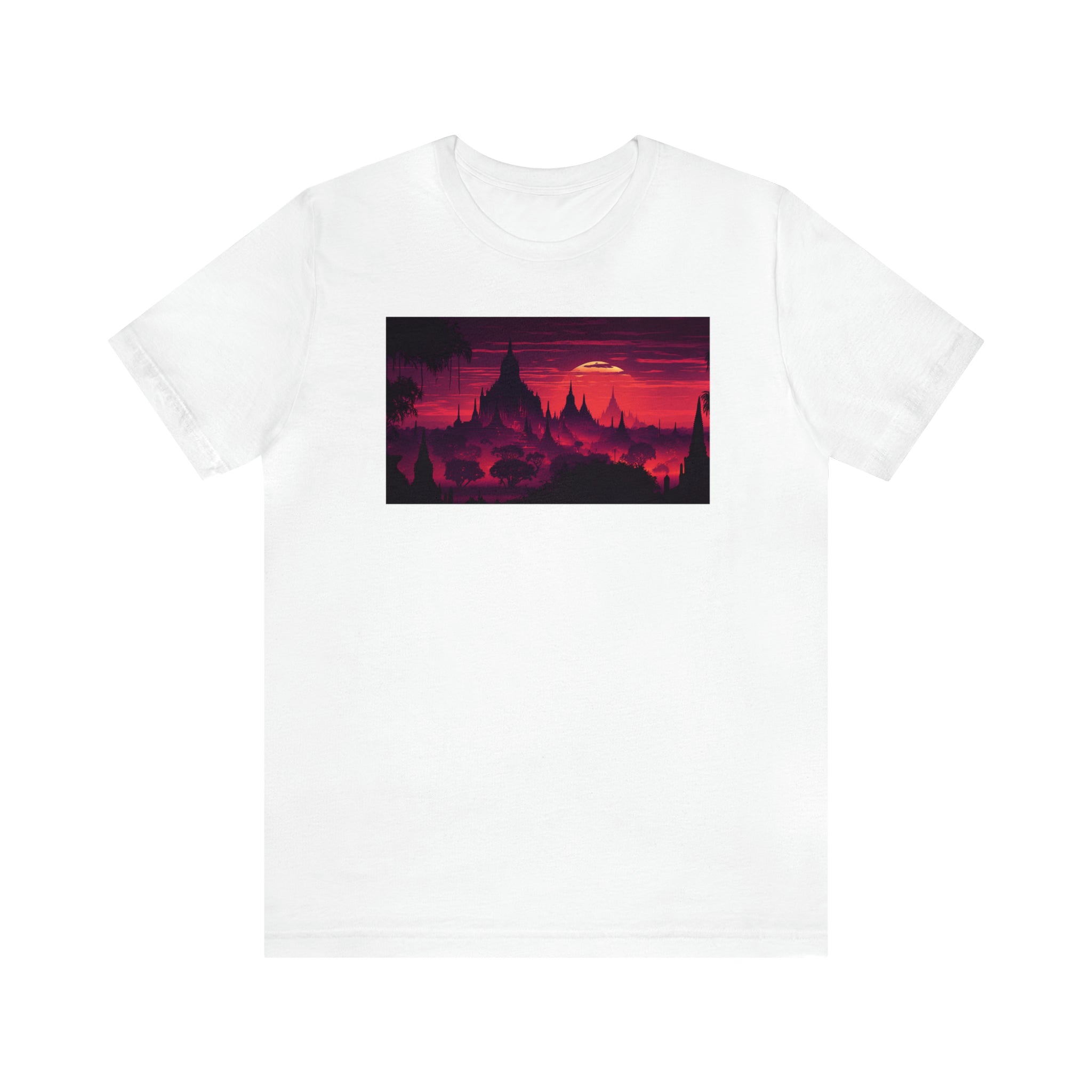 Unisex Jersey Short Sleeve Tee - Bagan, Myanmar