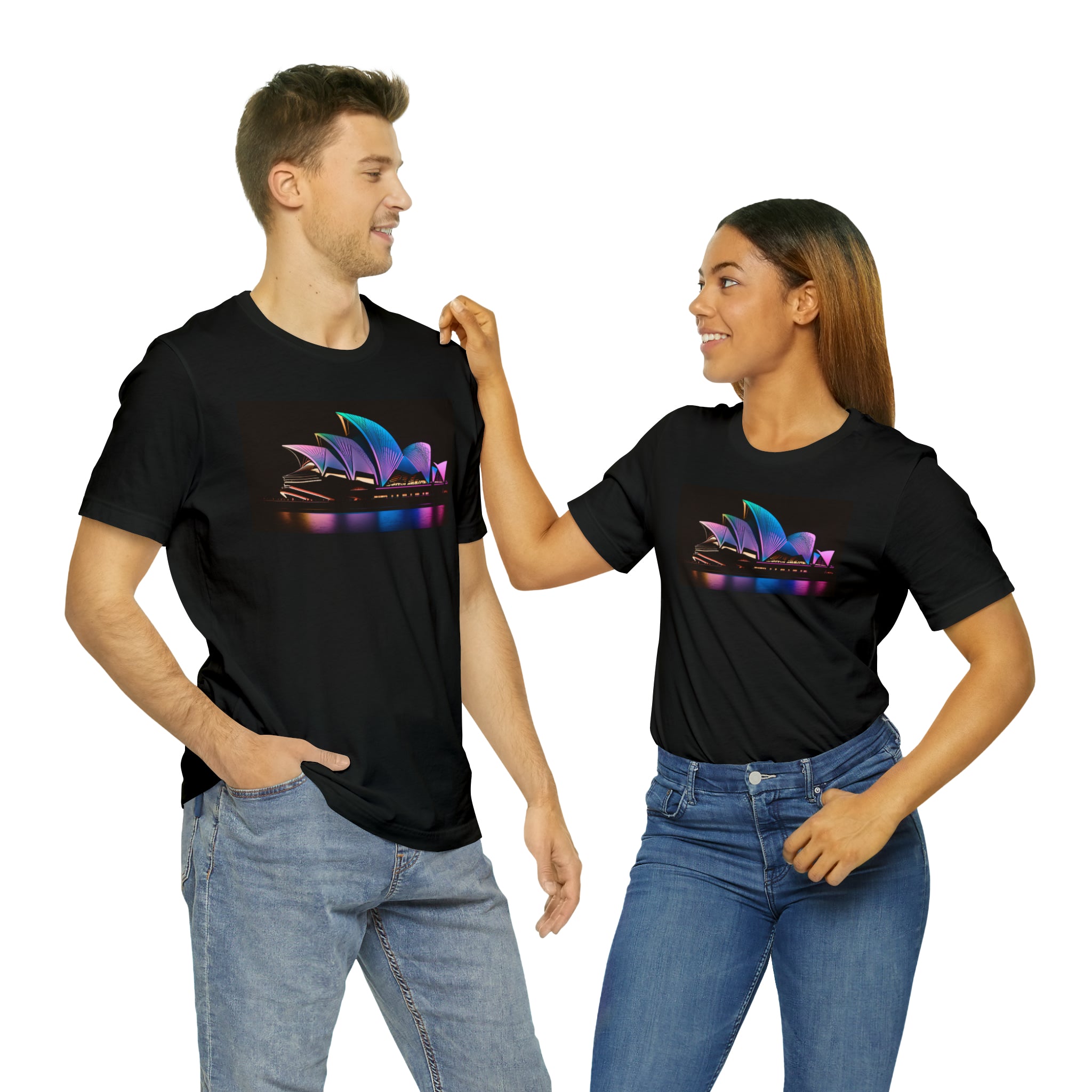 Unisex Jersey Short Sleeve Tee - Sydney Opera House, Australia