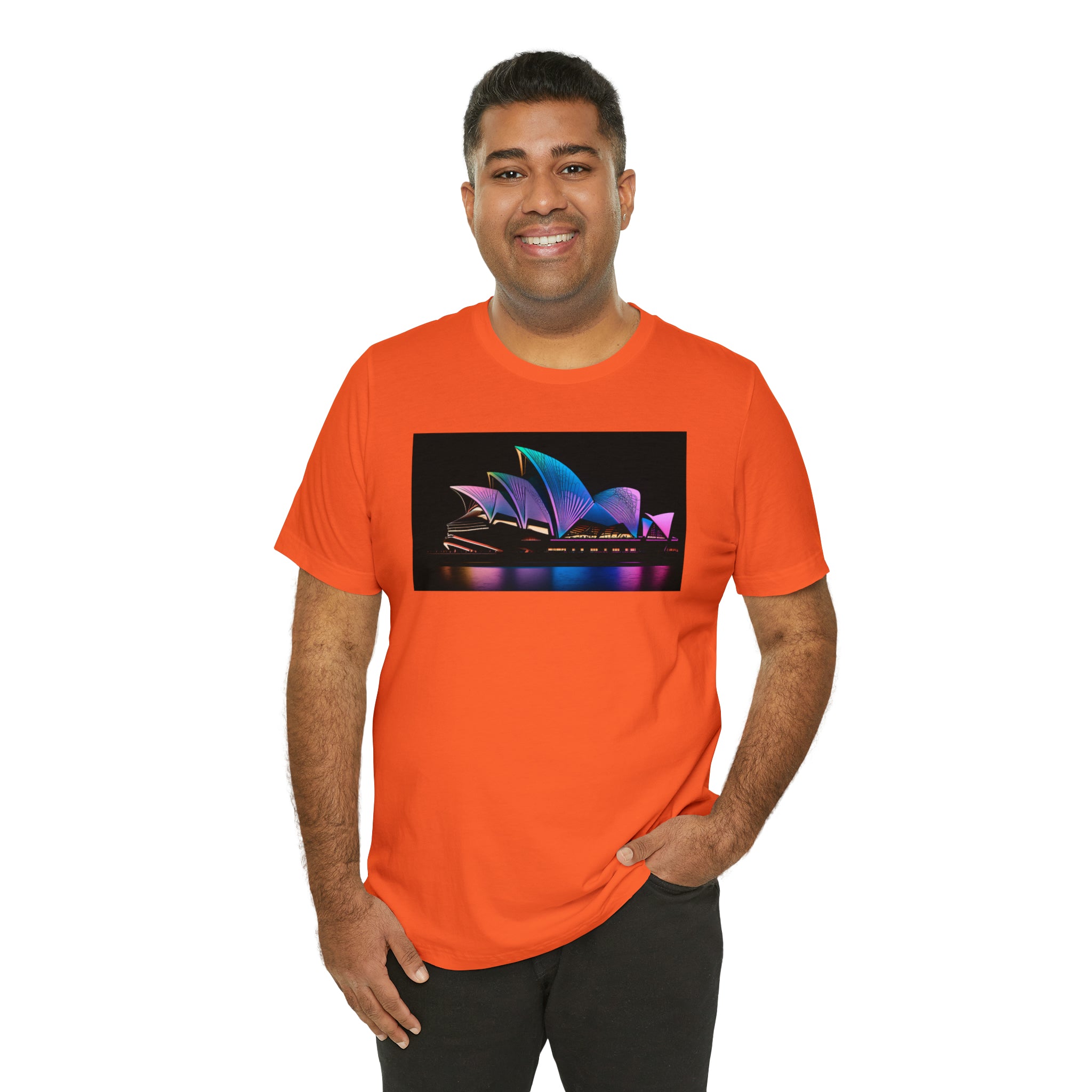 Unisex Jersey Short Sleeve Tee - Sydney Opera House, Australia