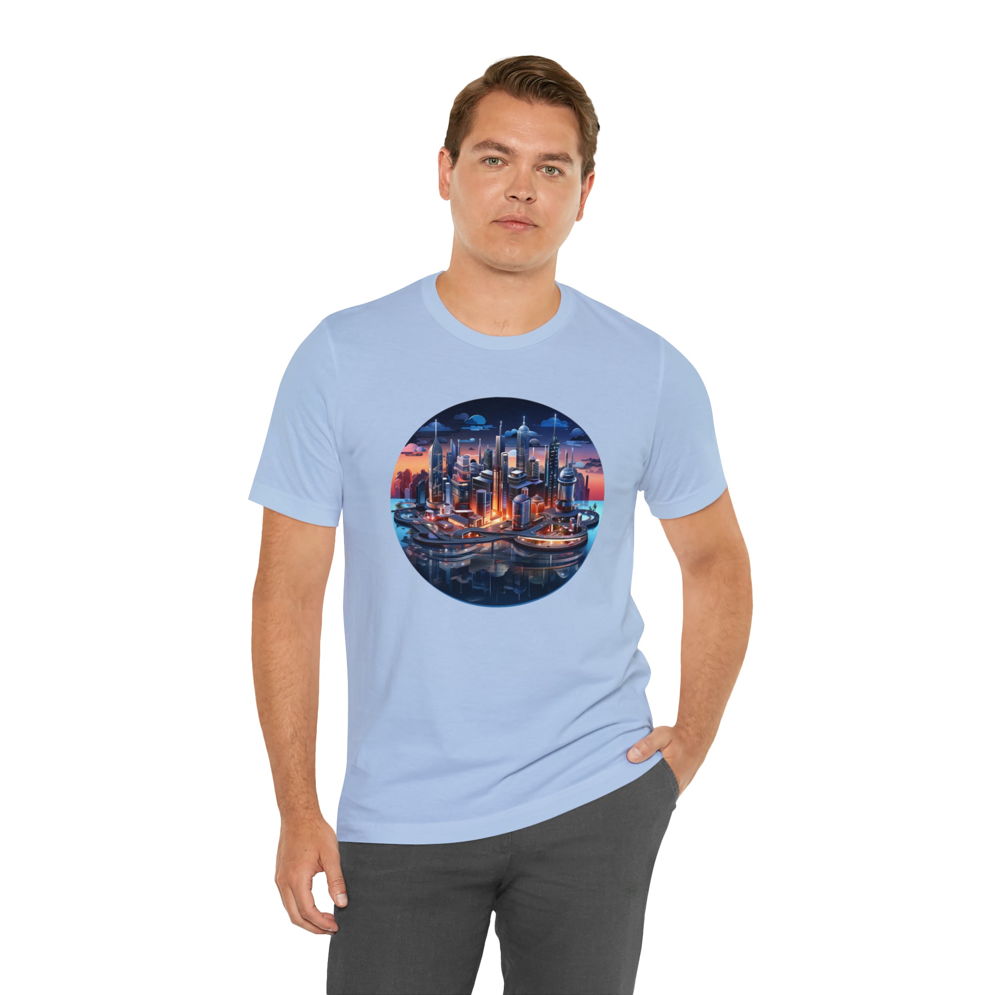 Unisex Jersey Short Sleeve Tee - Isometric Designs 05