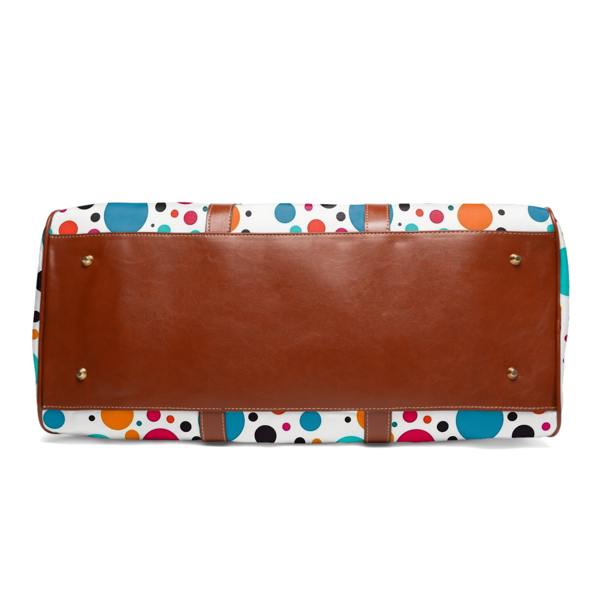 Waterproof Travel Bag (AOP) - Polka Dots Design 08