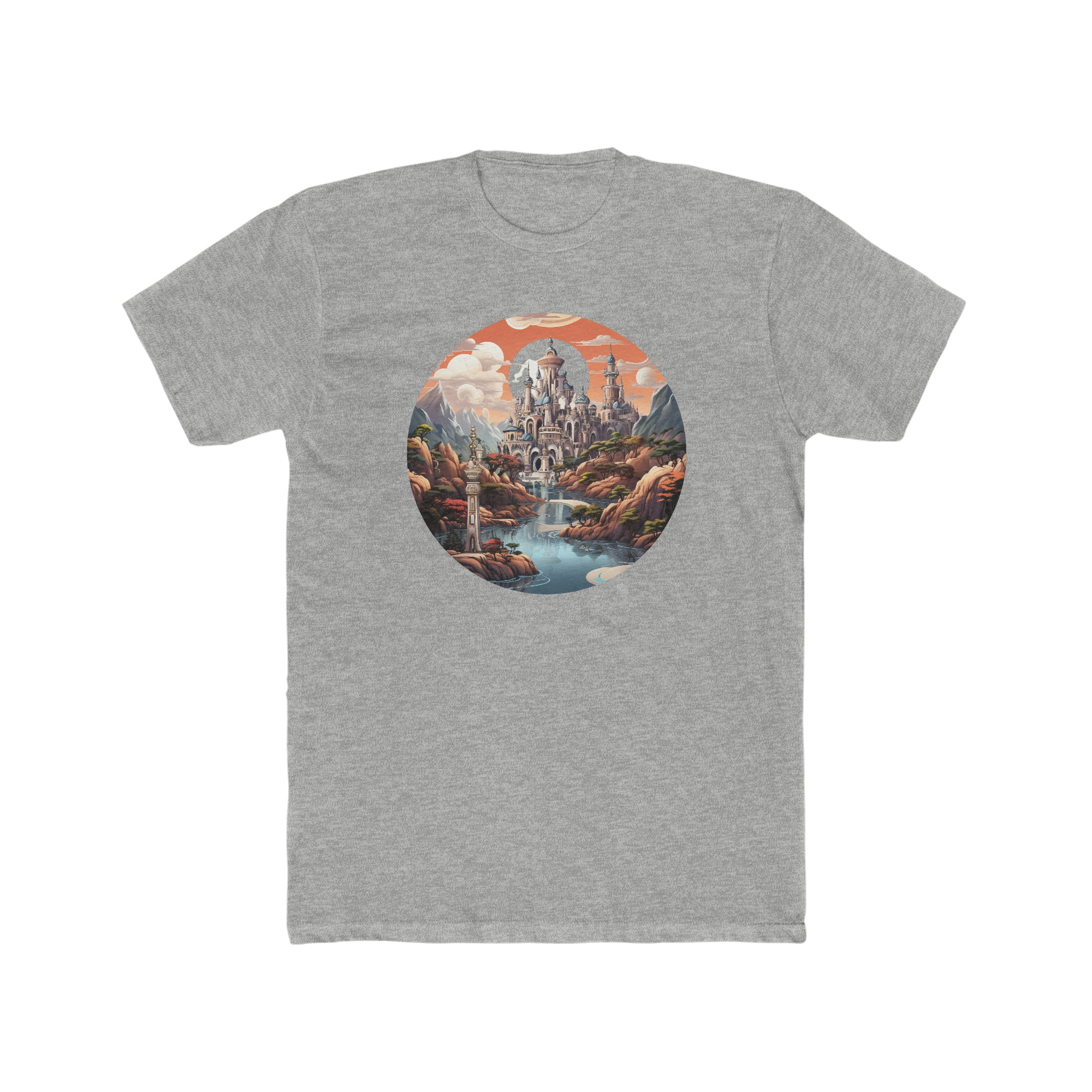 Men's Cotton Crew Tee - Isometric Designs 06
