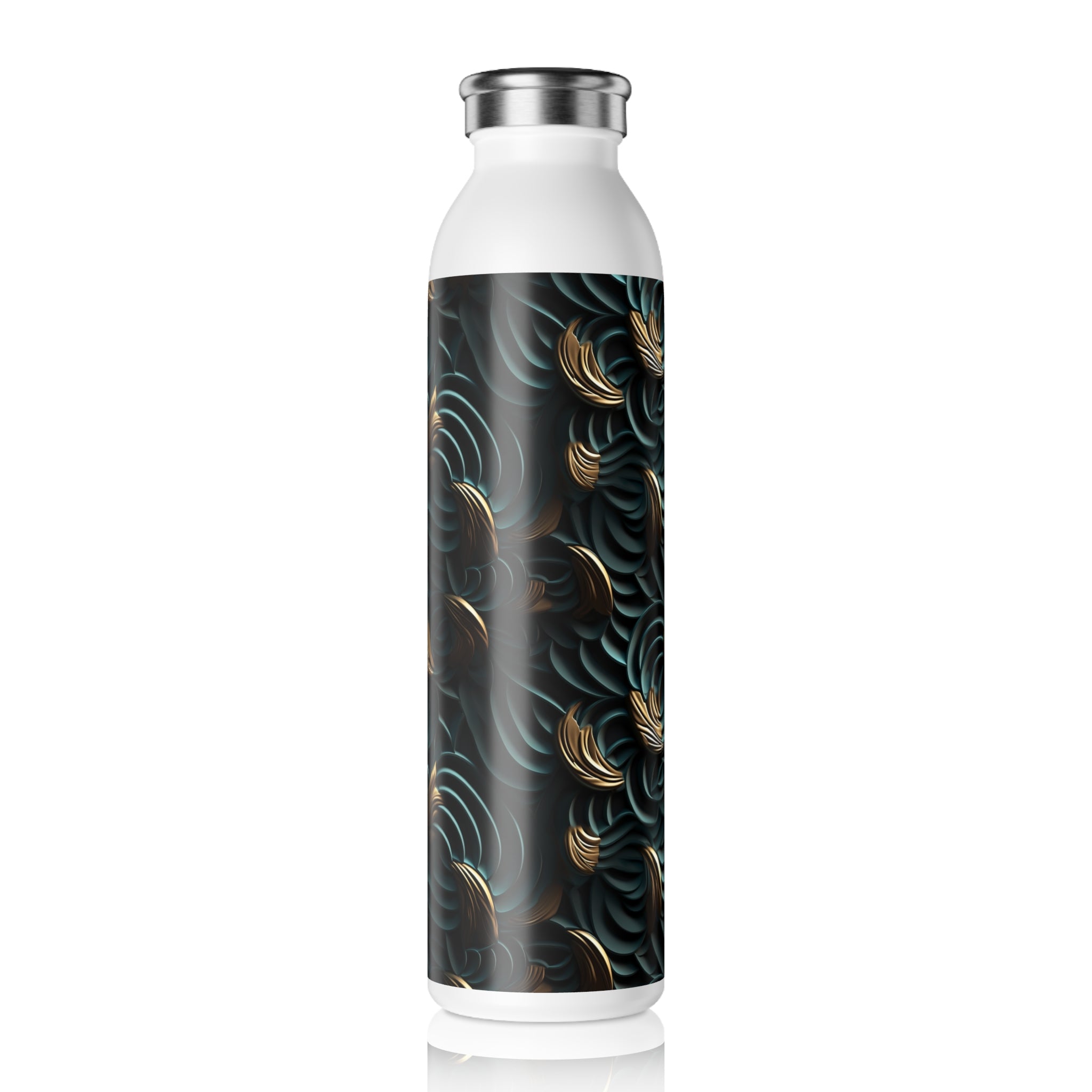 Slim Water Bottle - Abstract Designs 15