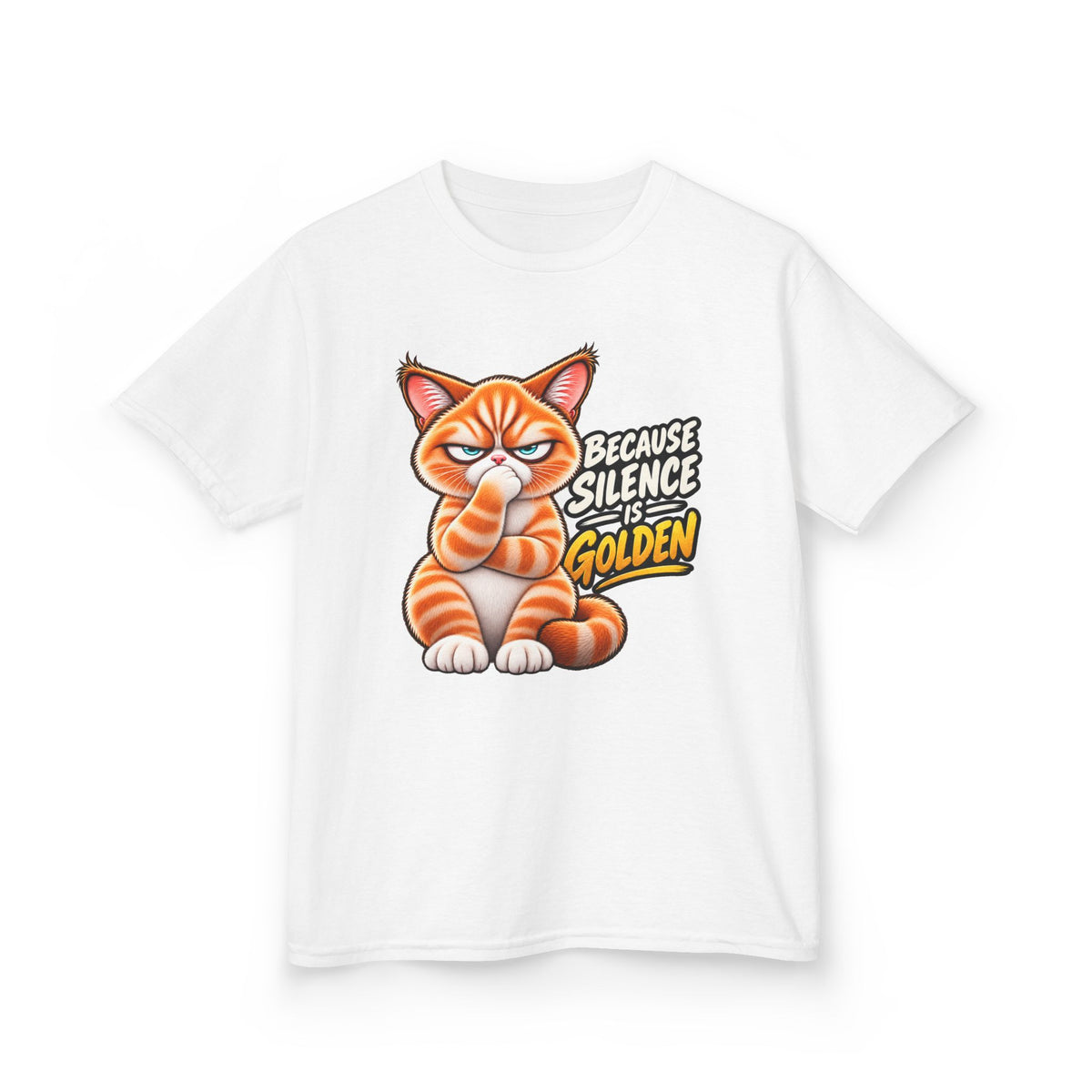 Silence is Golden - Mildly Feral - Youth Short Sleeve Tee