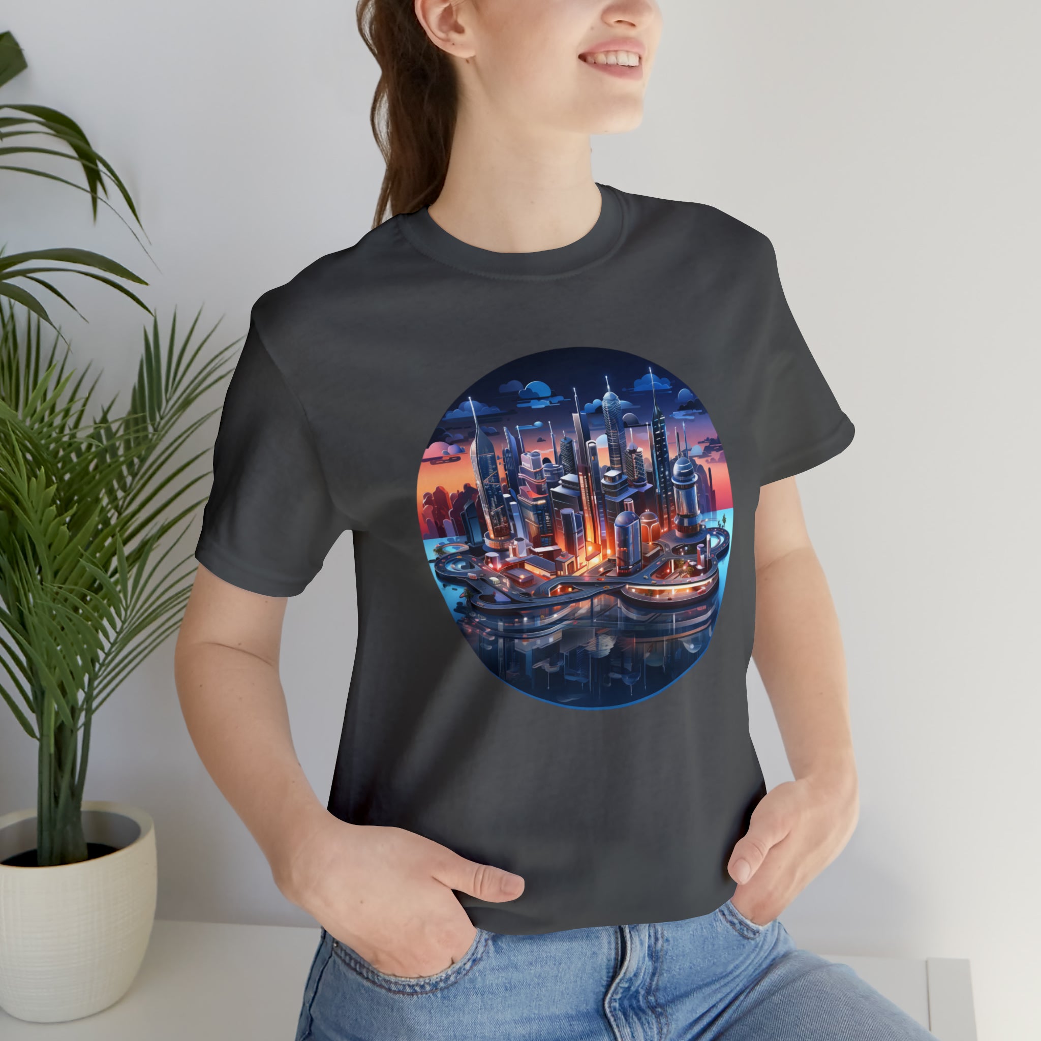 Unisex Jersey Short Sleeve Tee - Isometric Designs 05