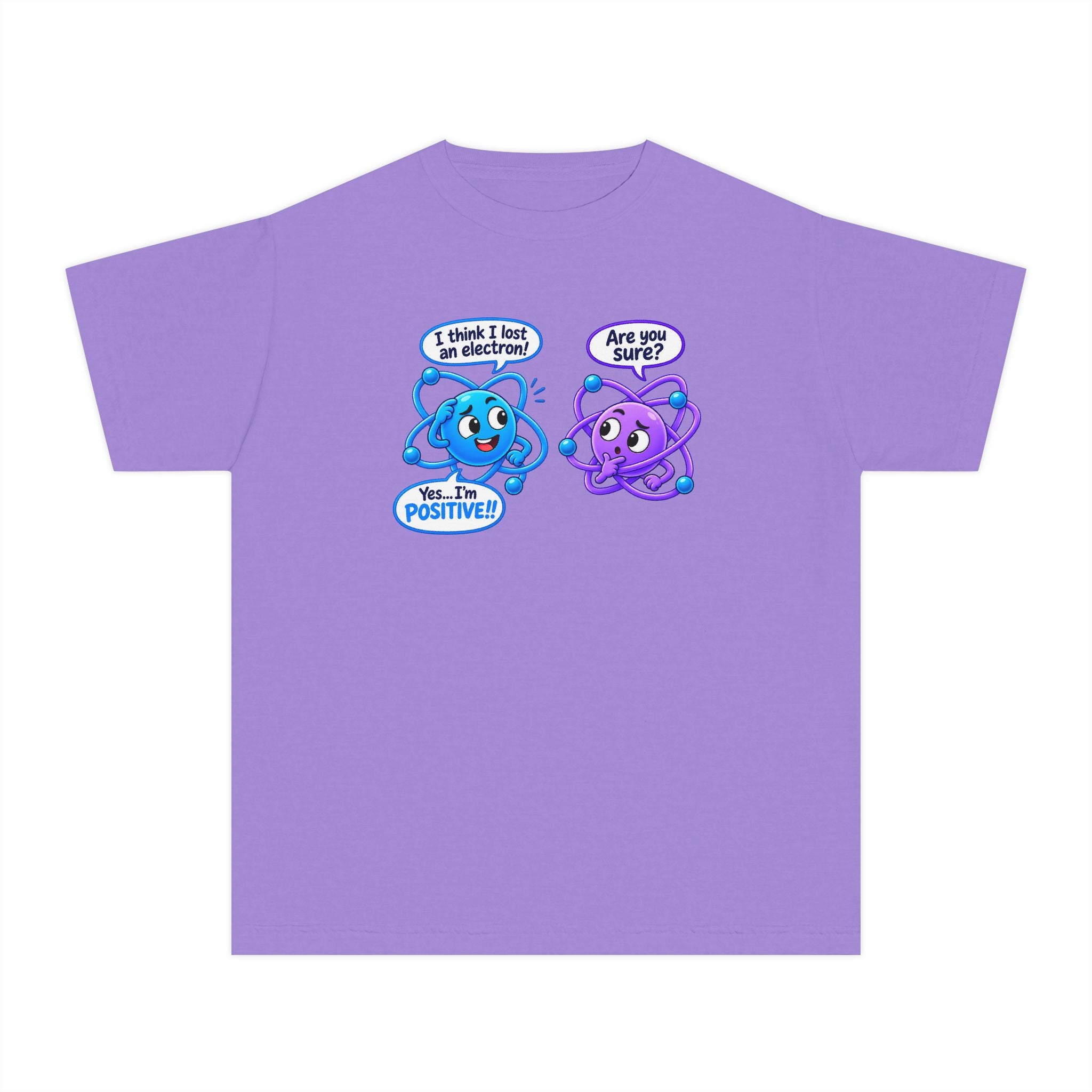 Youth Midweight Cotton Tee - Science collection - Atomic Conversation