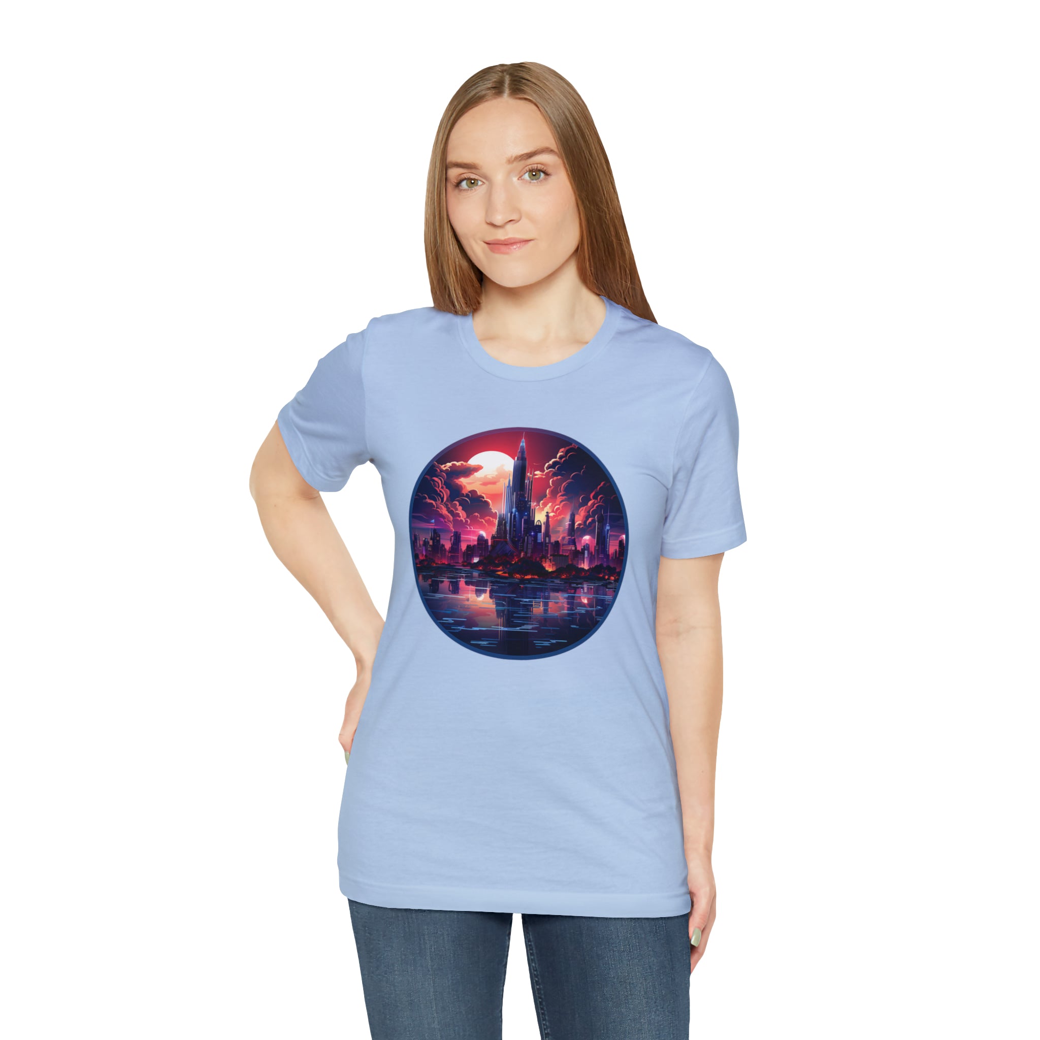 Unisex Jersey Short Sleeve Tee - Isometric Designs 12