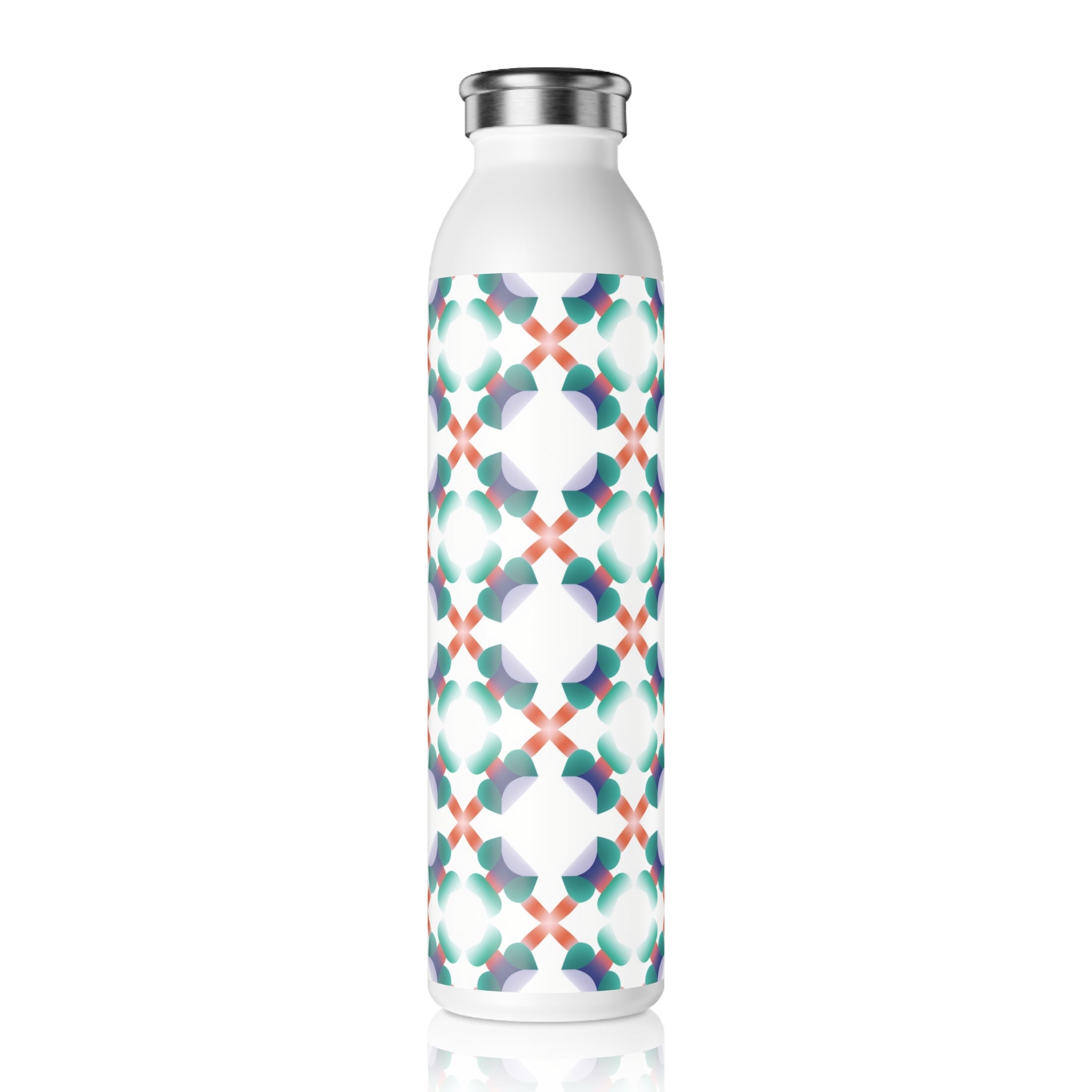Slim Water Bottle - Abstract Designs 06