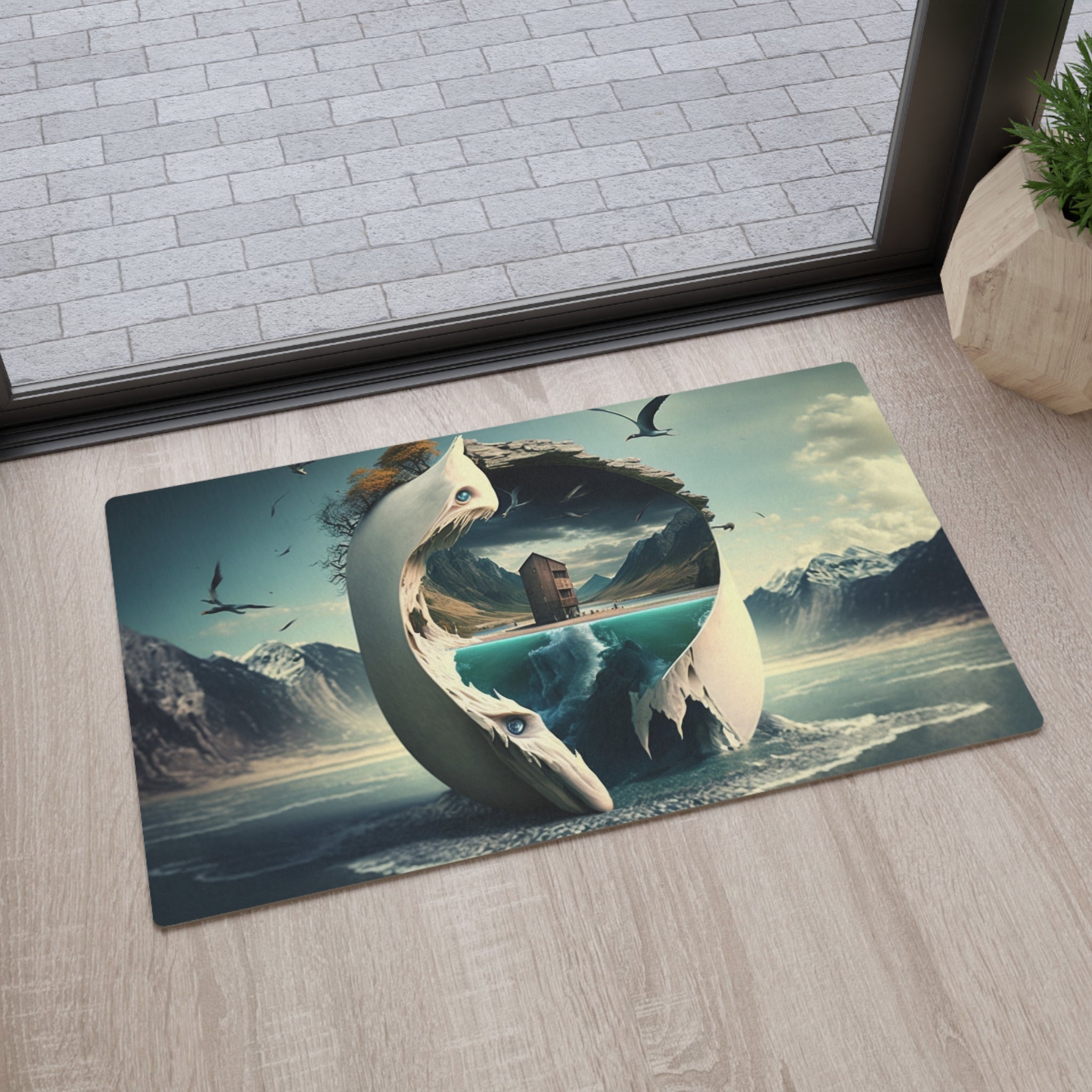 Floor Mat - Surrealist Digital Designs 03