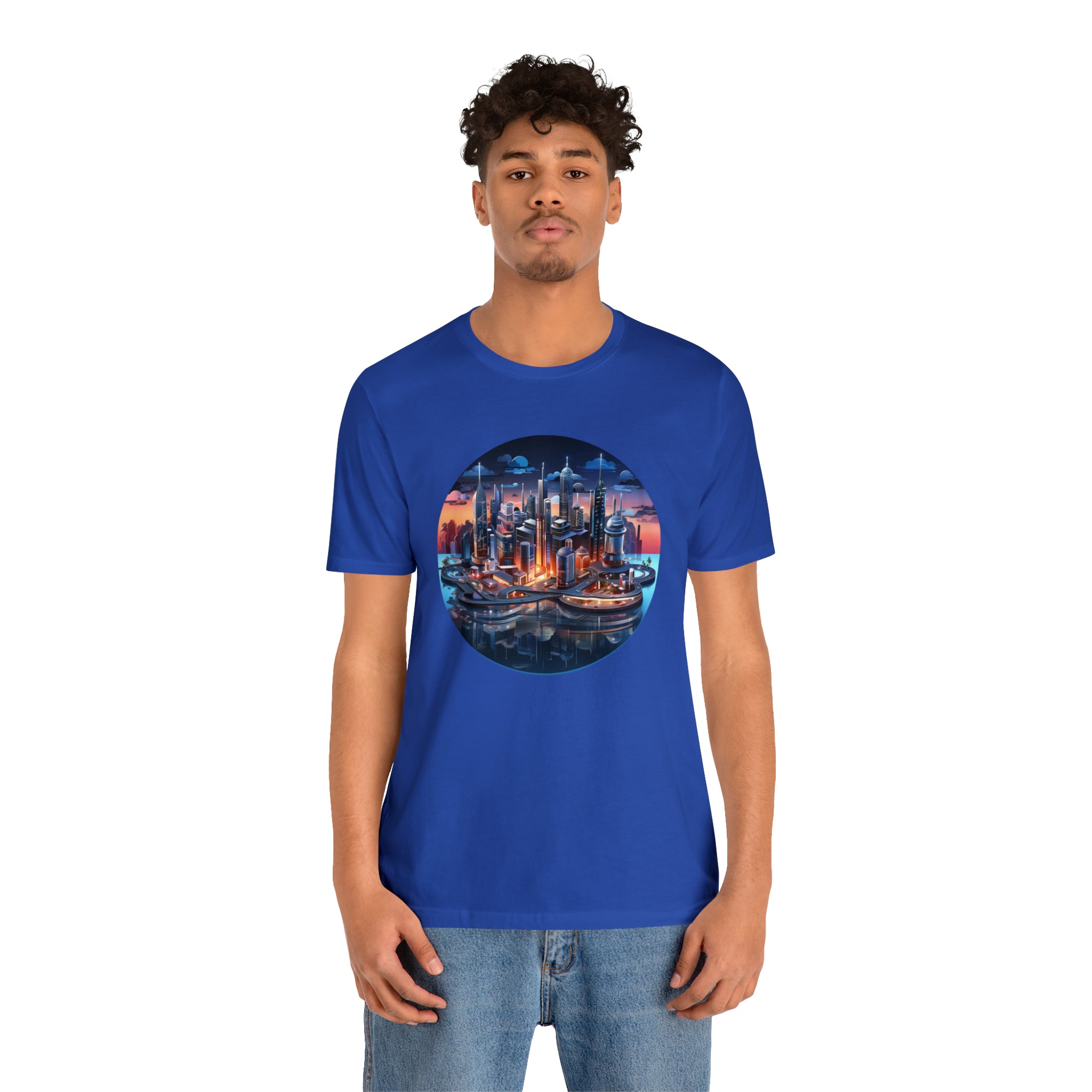 Unisex Jersey Short Sleeve Tee - Isometric Designs 05