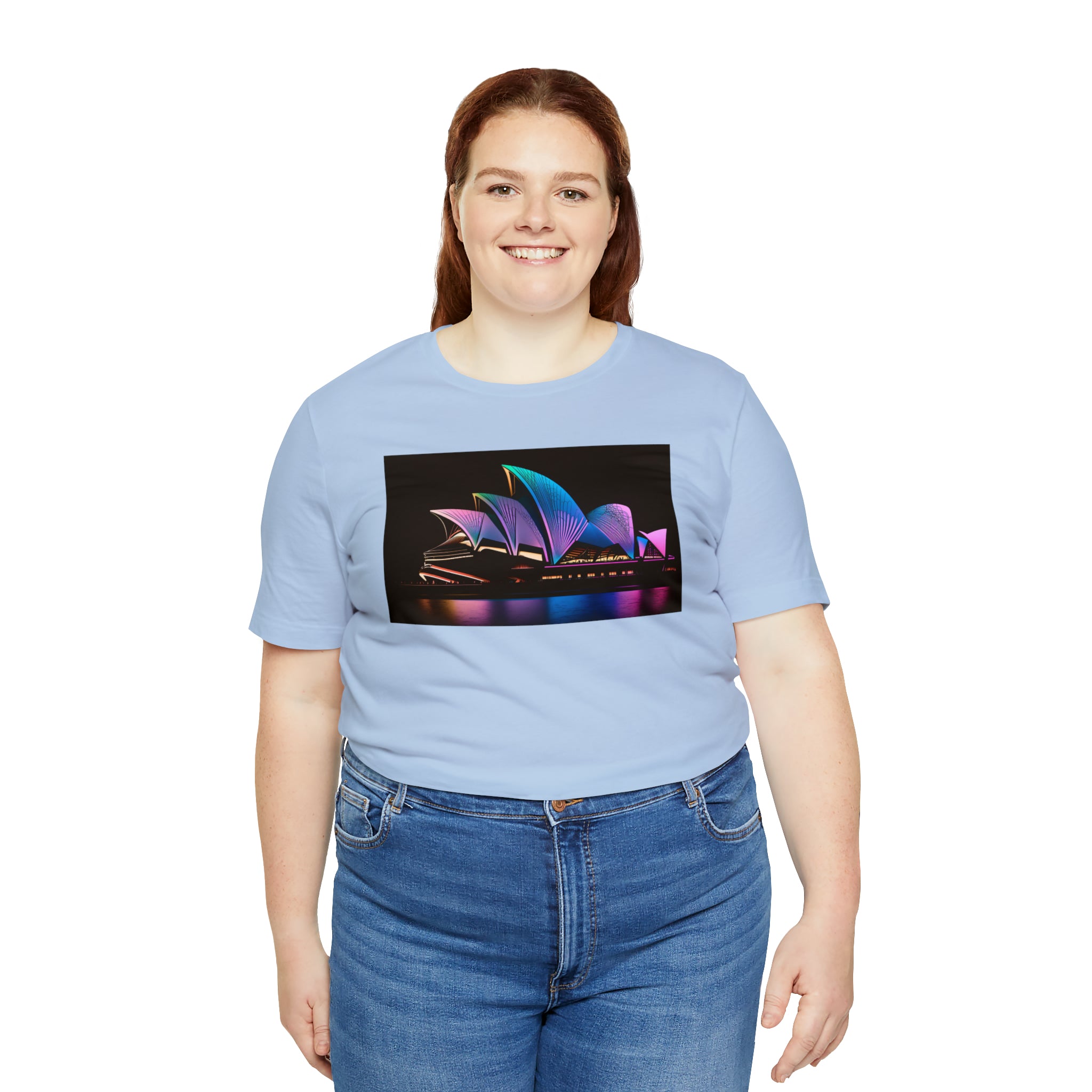 Unisex Jersey Short Sleeve Tee - Sydney Opera House, Australia