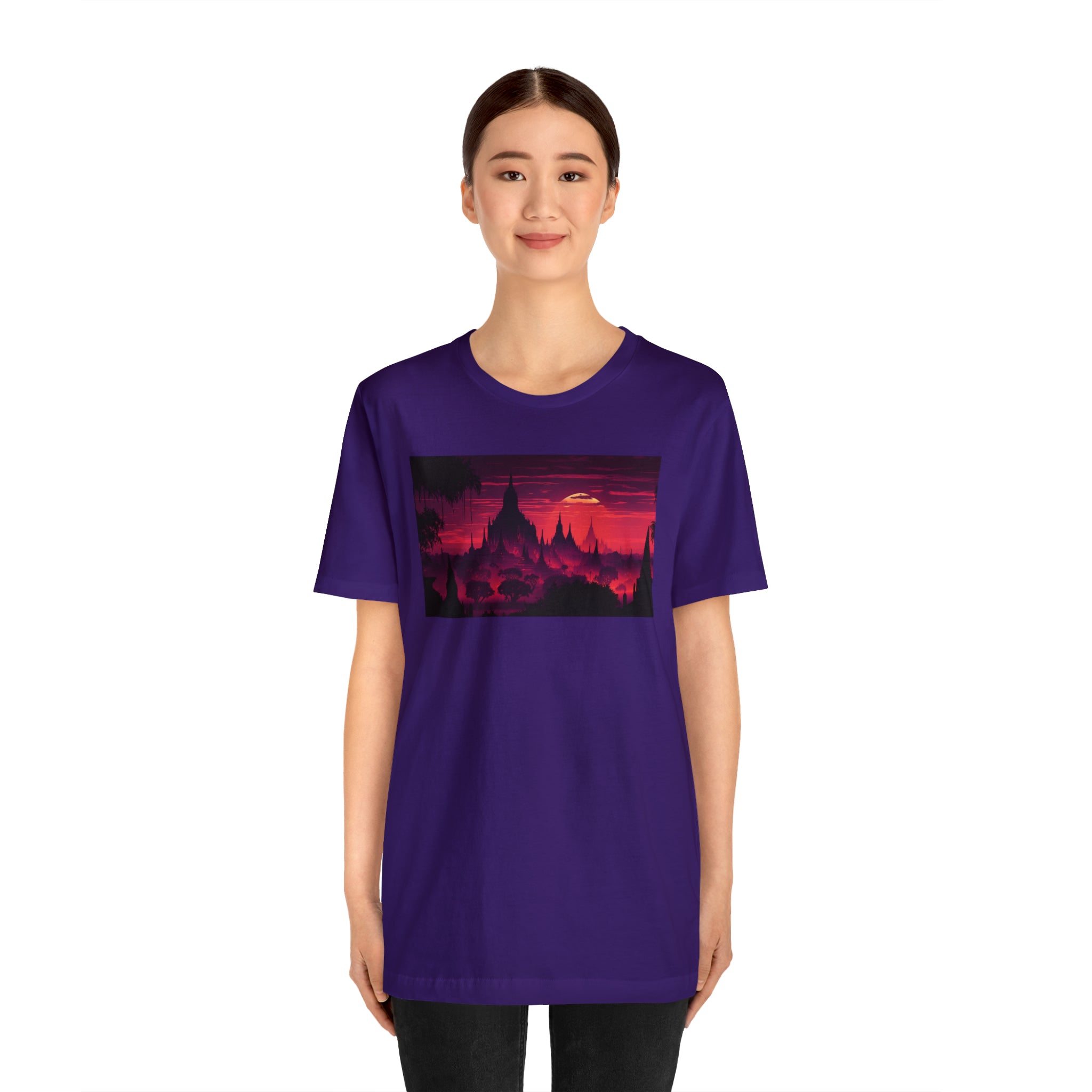 Unisex Jersey Short Sleeve Tee - Bagan, Myanmar