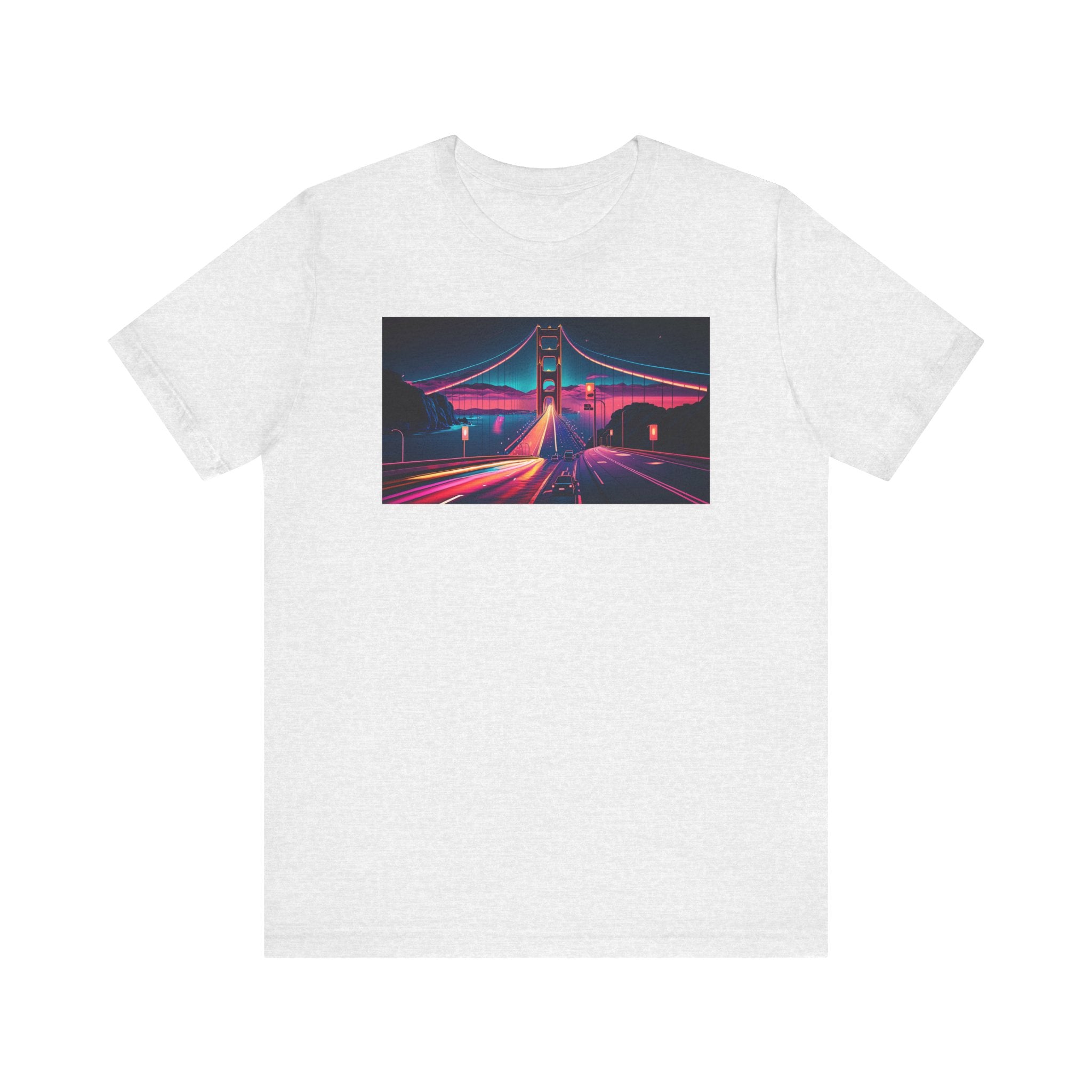 Unisex Jersey Short Sleeve Tee - Golden Gate Bridge, San Francisco, USA