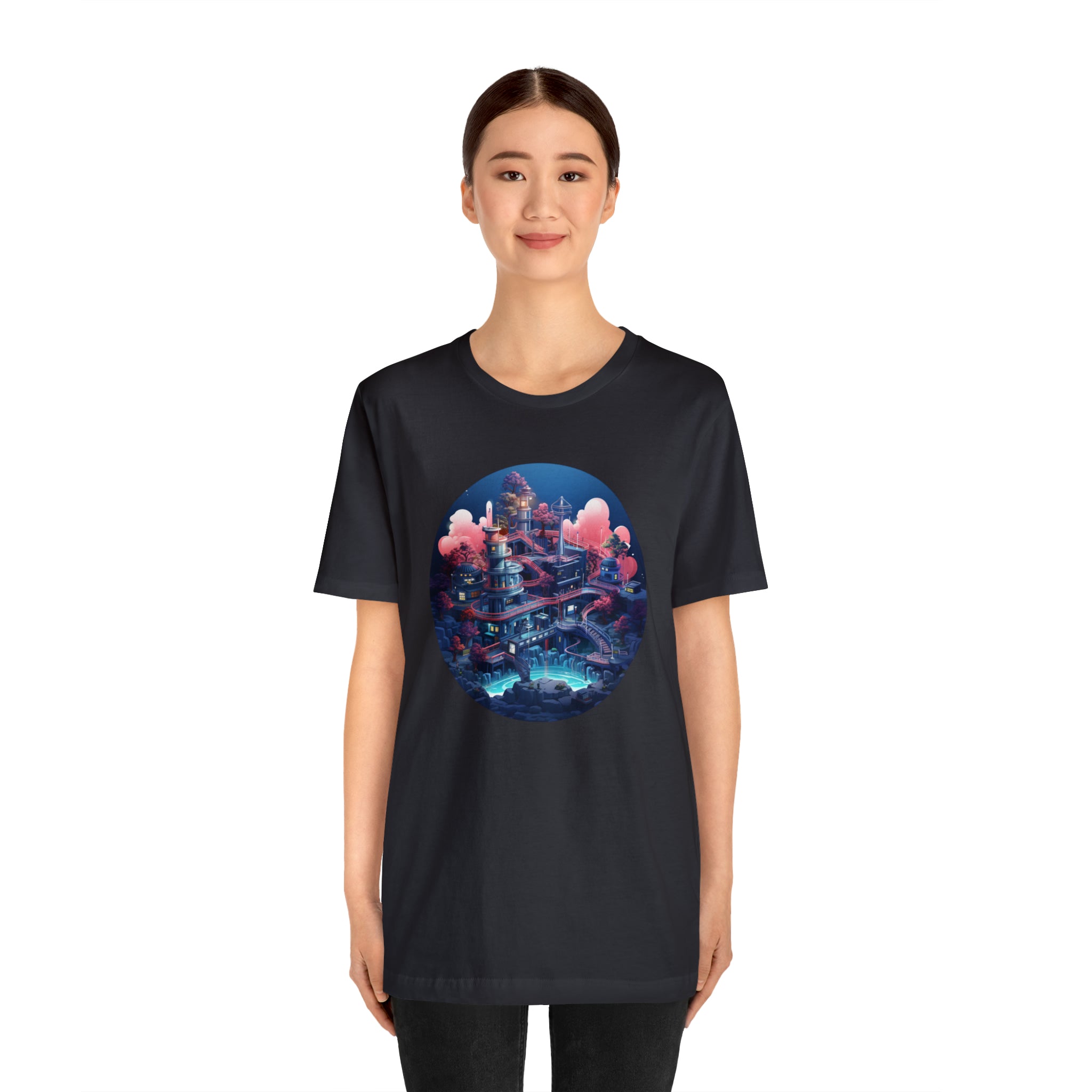 Unisex Jersey Short Sleeve Tee - Isometric Designs 03