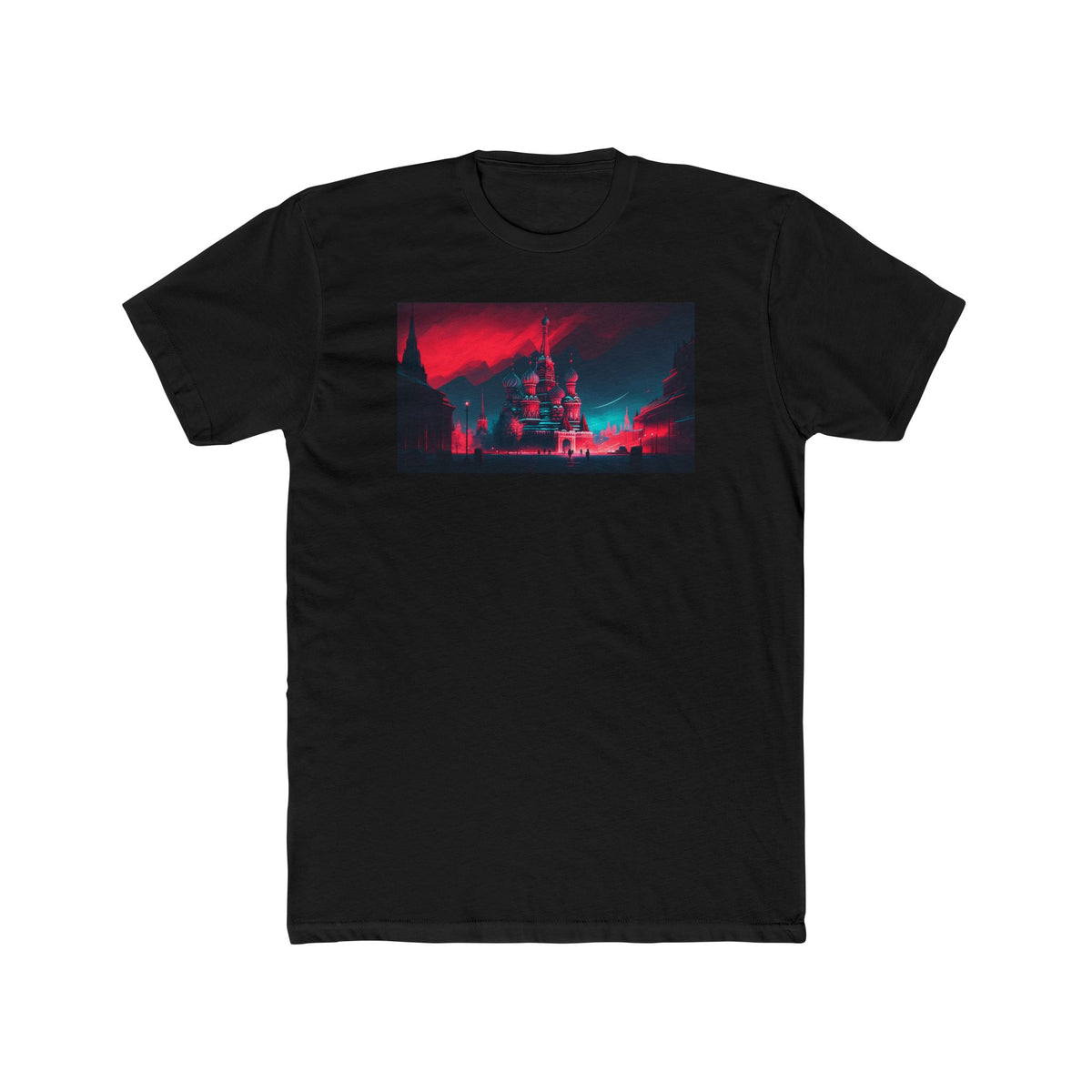 Men's Cotton Crew Tee - Elsewhere collection - Red Square