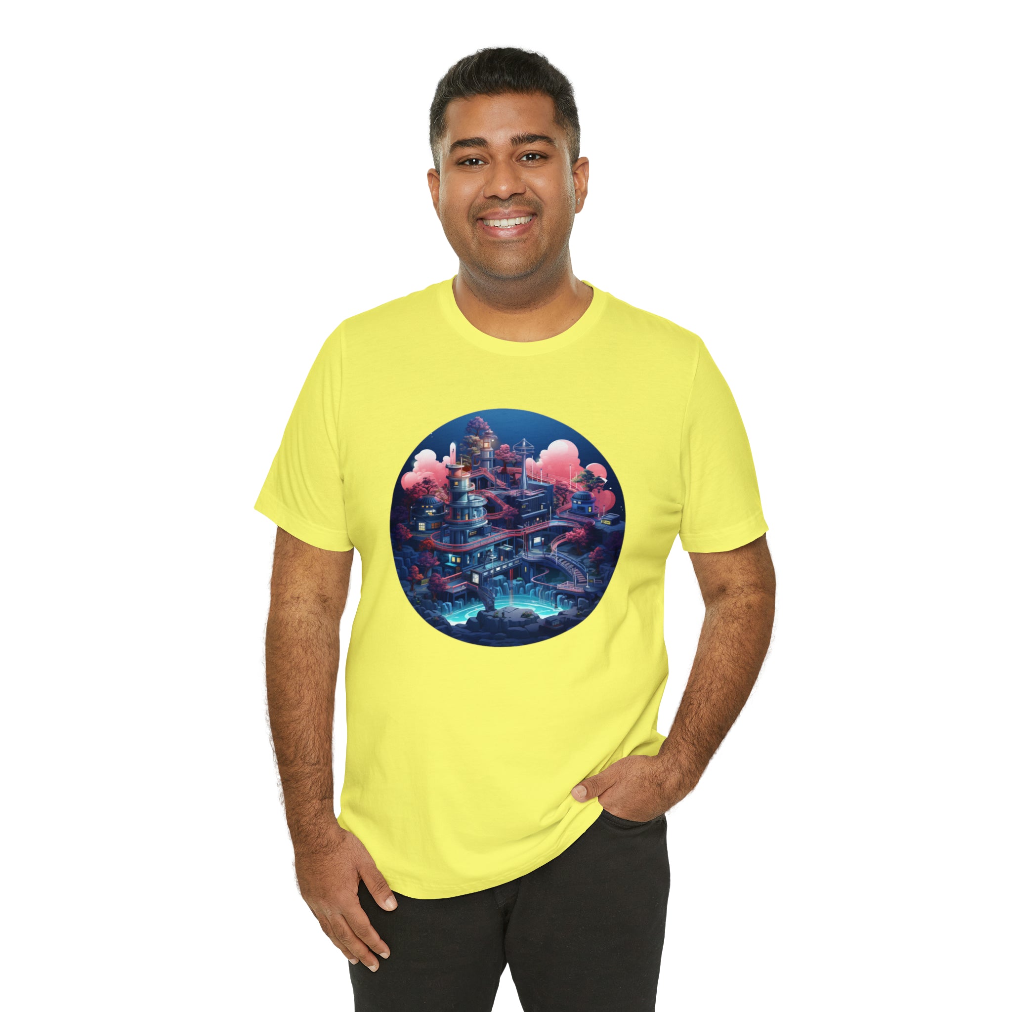 Unisex Jersey Short Sleeve Tee - Isometric Designs 03