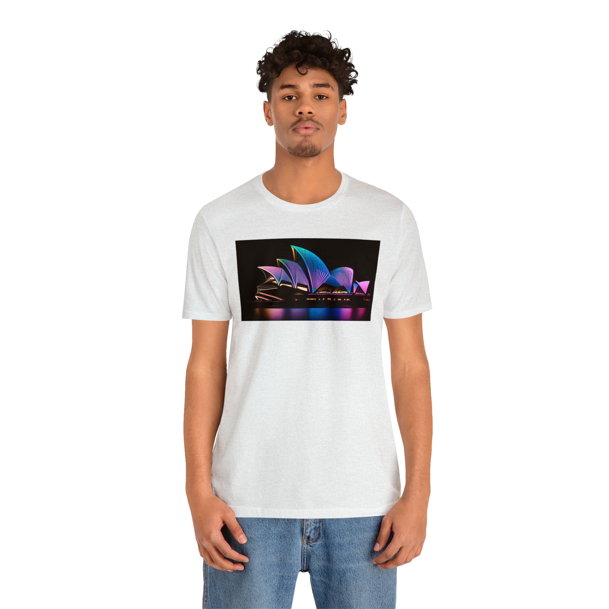 Unisex Jersey Short Sleeve Tee - Sydney Opera House, Australia