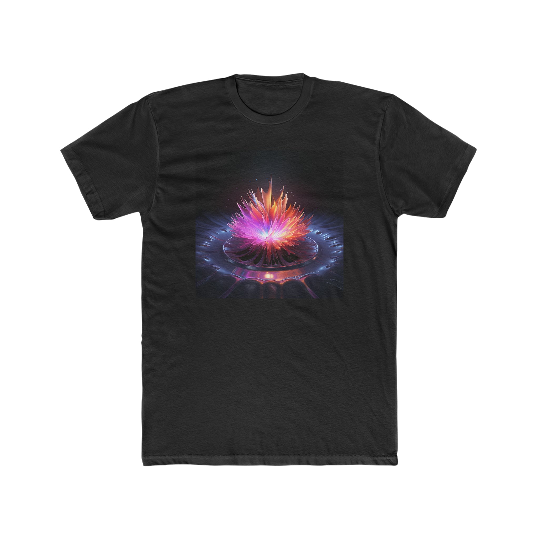 Men's Cotton Crew Tee - Vector Art Design 30