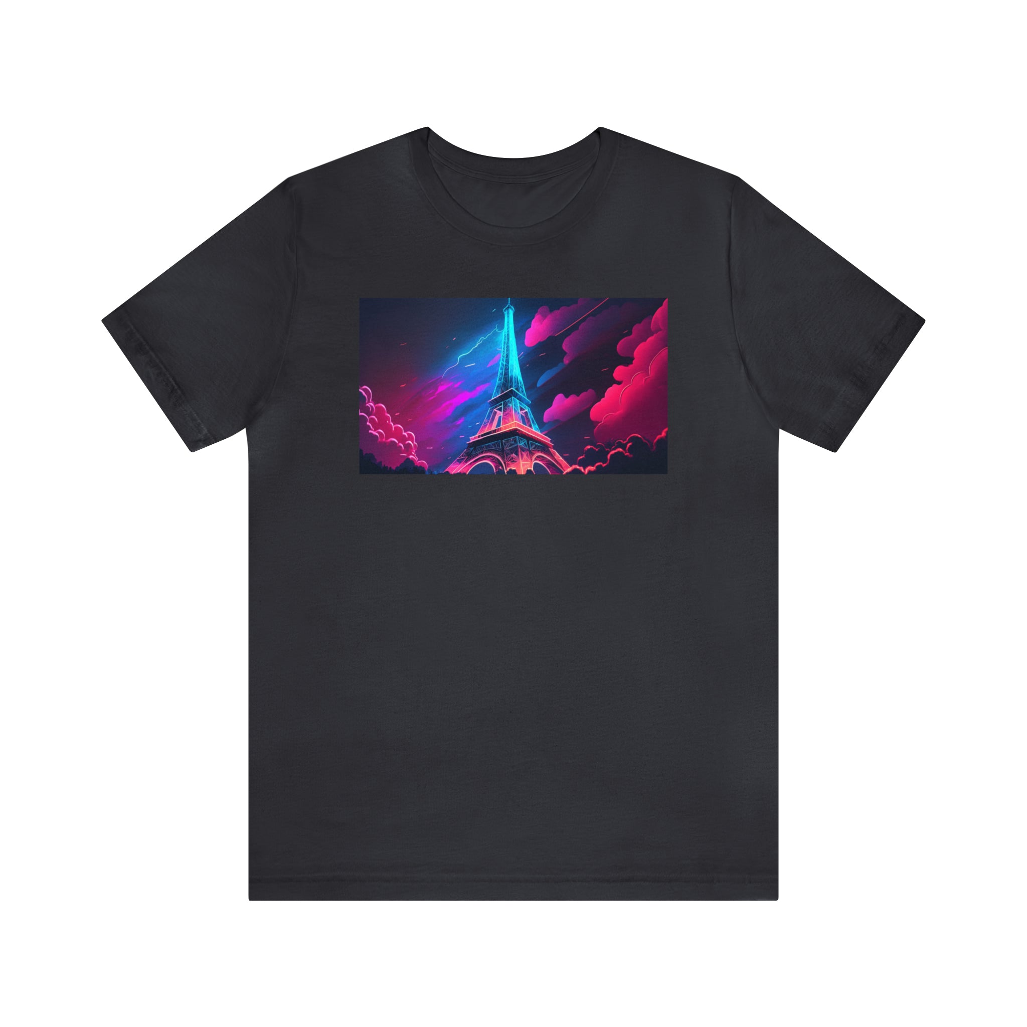 Unisex Jersey Short Sleeve Tee - Eiffel Tower, France