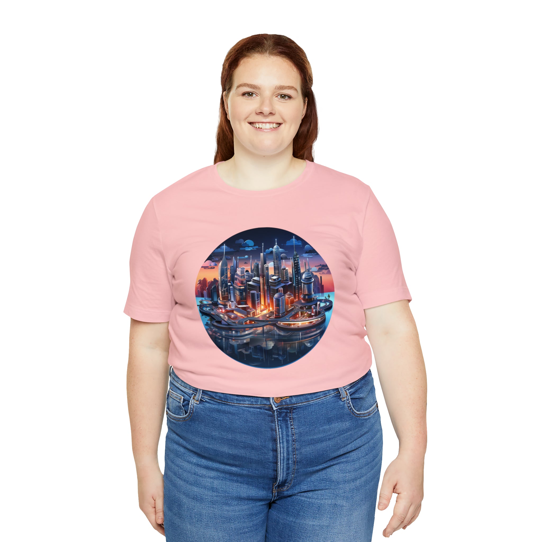 Unisex Jersey Short Sleeve Tee - Isometric Designs 05