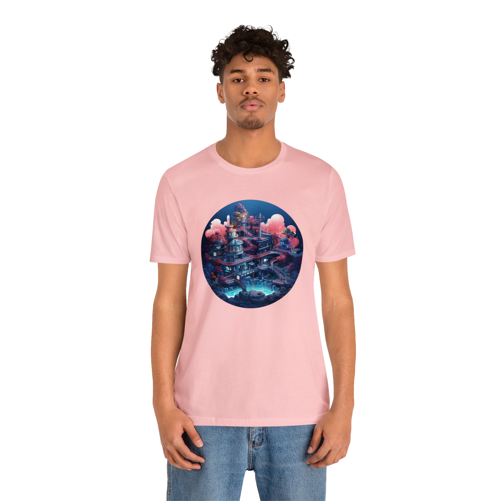 Unisex Jersey Short Sleeve Tee - Isometric Designs 03